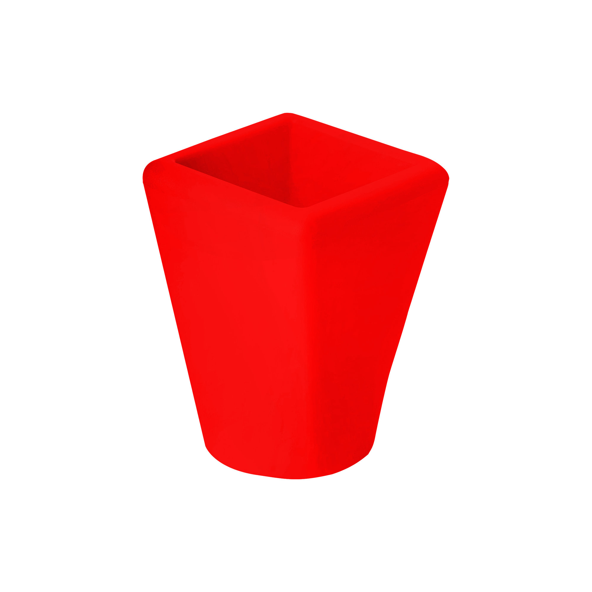 Vaso Edo, rosso Plart Design vista0