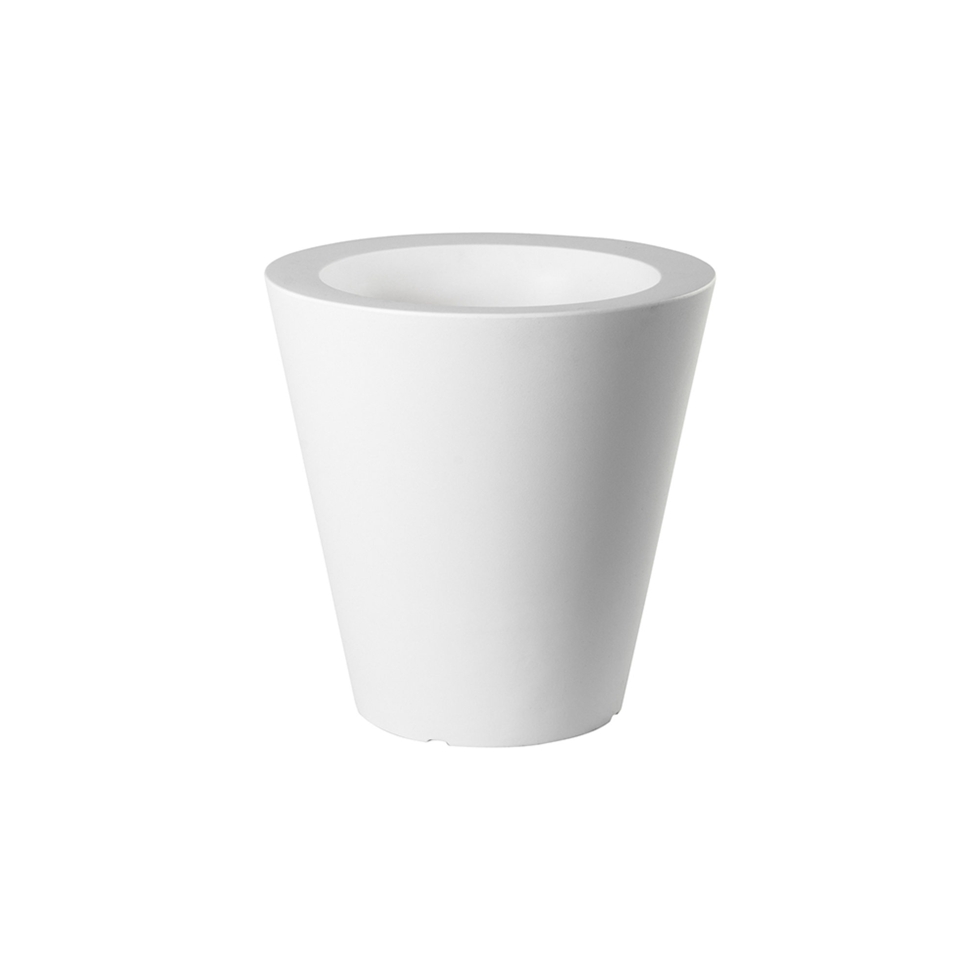 Vaso Conico 60 L, bianco Plart Design vista0