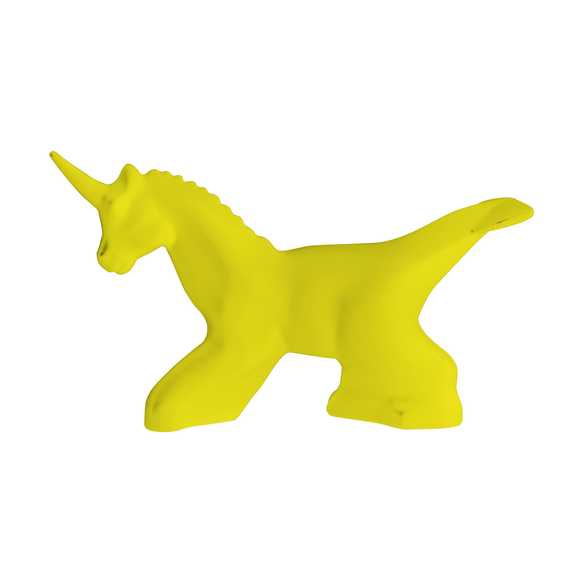 Licorne-Dauphin, jaune Plart Design vista0