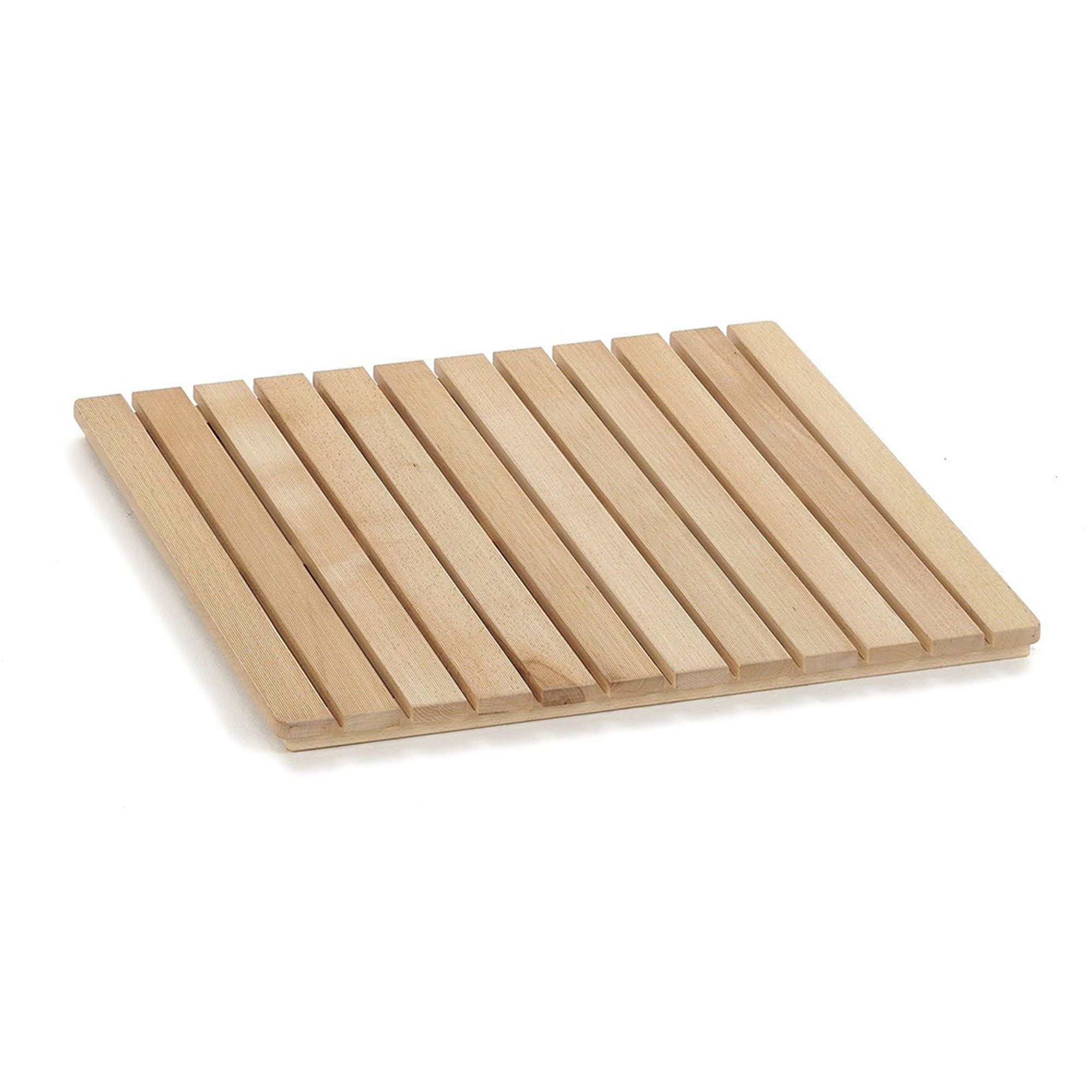Pedana Doccia Samoa 60 in legno idrorepellente, naturale Arredamenti Italia 2019 vista0