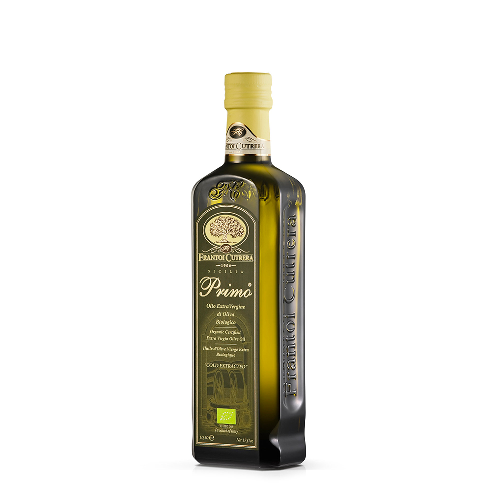 6 bottiglie 0,5 lt - Olio EVO Primo BIO Frantoi Cutrera vista1