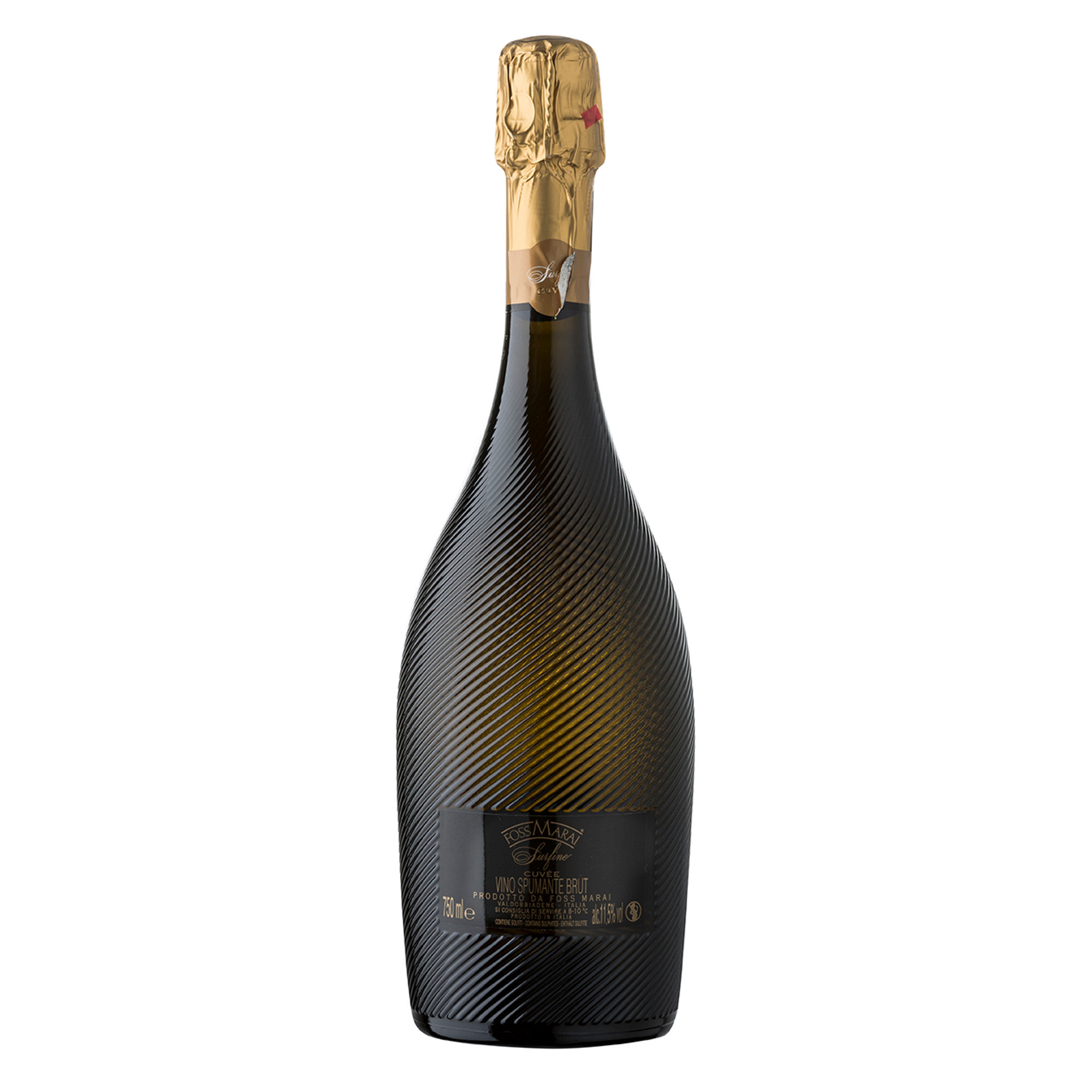3 bottiglie - Cuveè Surfine Brut Foss Marai vista1