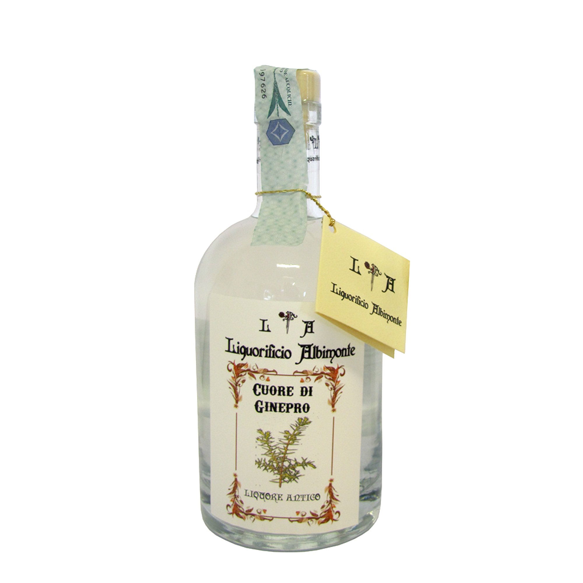 1 botella 50 cl - Licor de enebro «Corazón de Juniper» Liquorificio Albimonte vista0