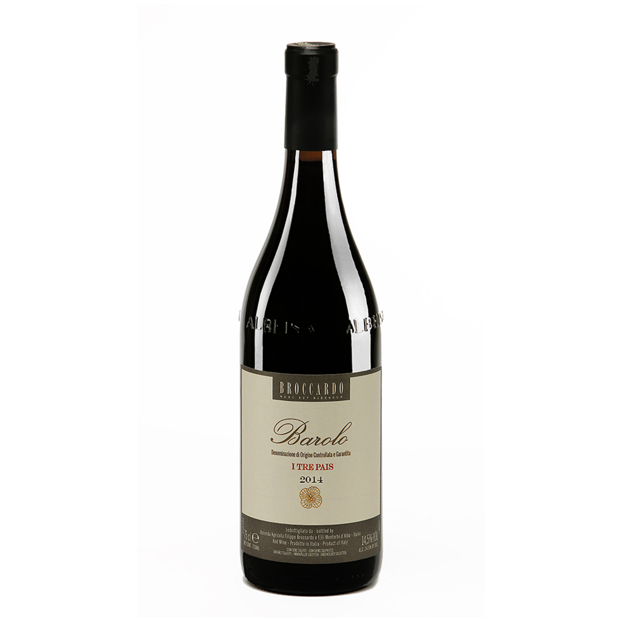 3 bottiglie miste: Barolo "I Tre Pais" - Barolo "Bricco San Pietro" - Barbera Broccardo vista1