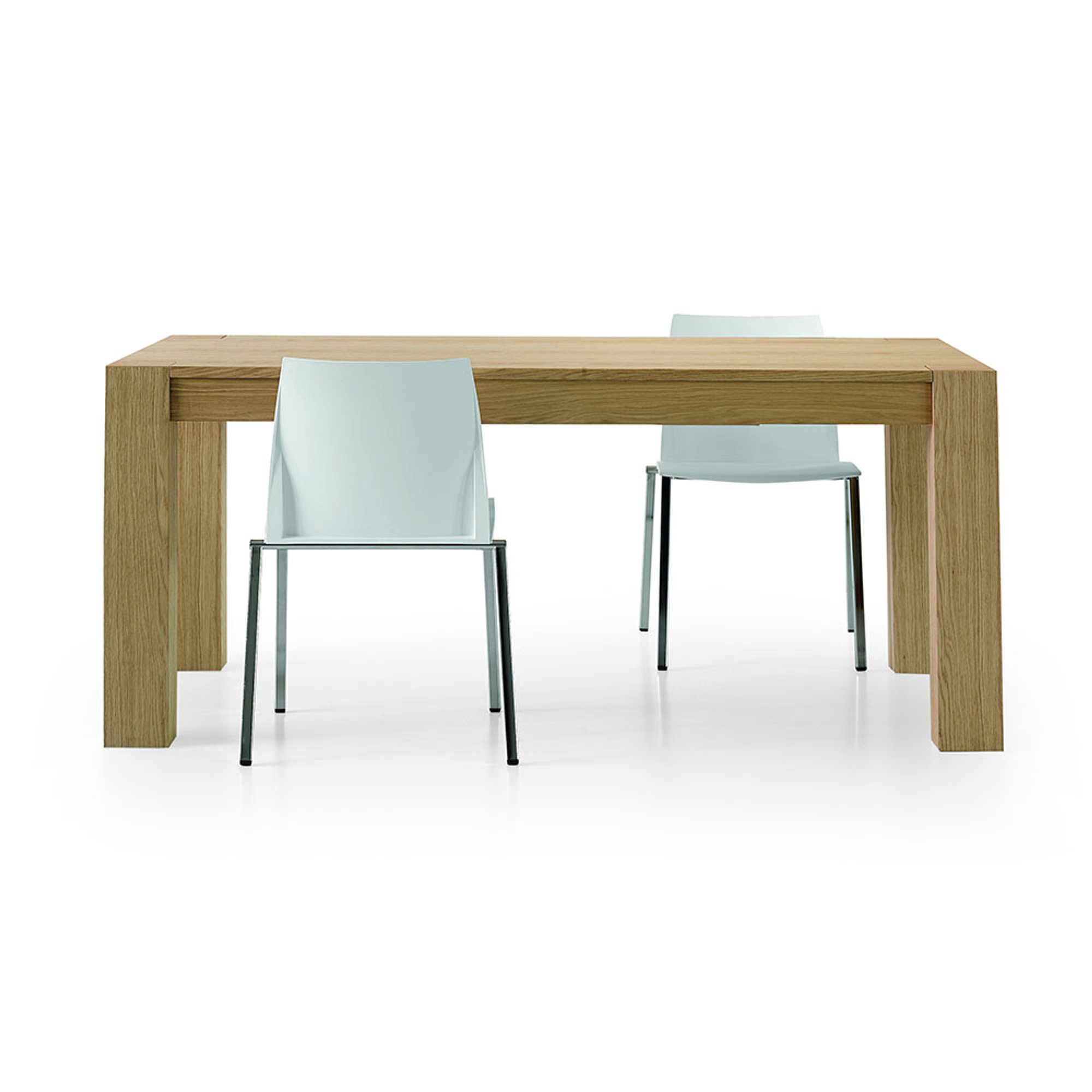 Tavolo allungabile L160/260 cm rovere, naturale  Tempi moderni, legno vista2