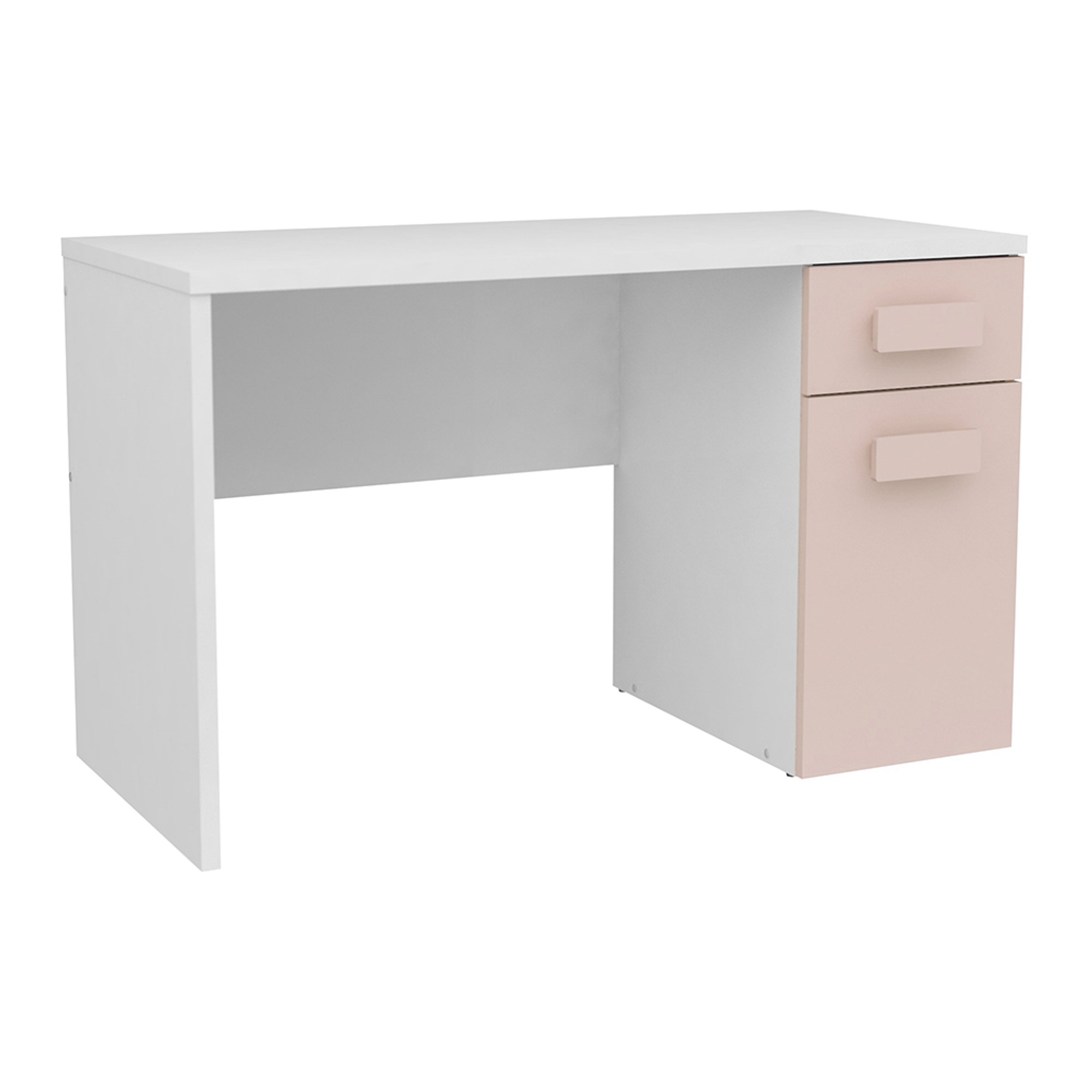 Scrivania Ellis B38, bianco/rosa. Cameretta dei sogni vista0