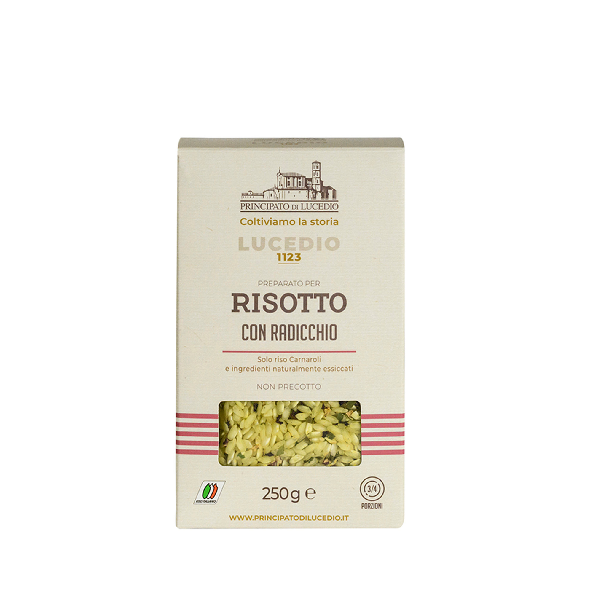 9 confezioni miste 250 gr: Risotto Radicchio - Zuppa del Principato Principato di Lucedio vista1