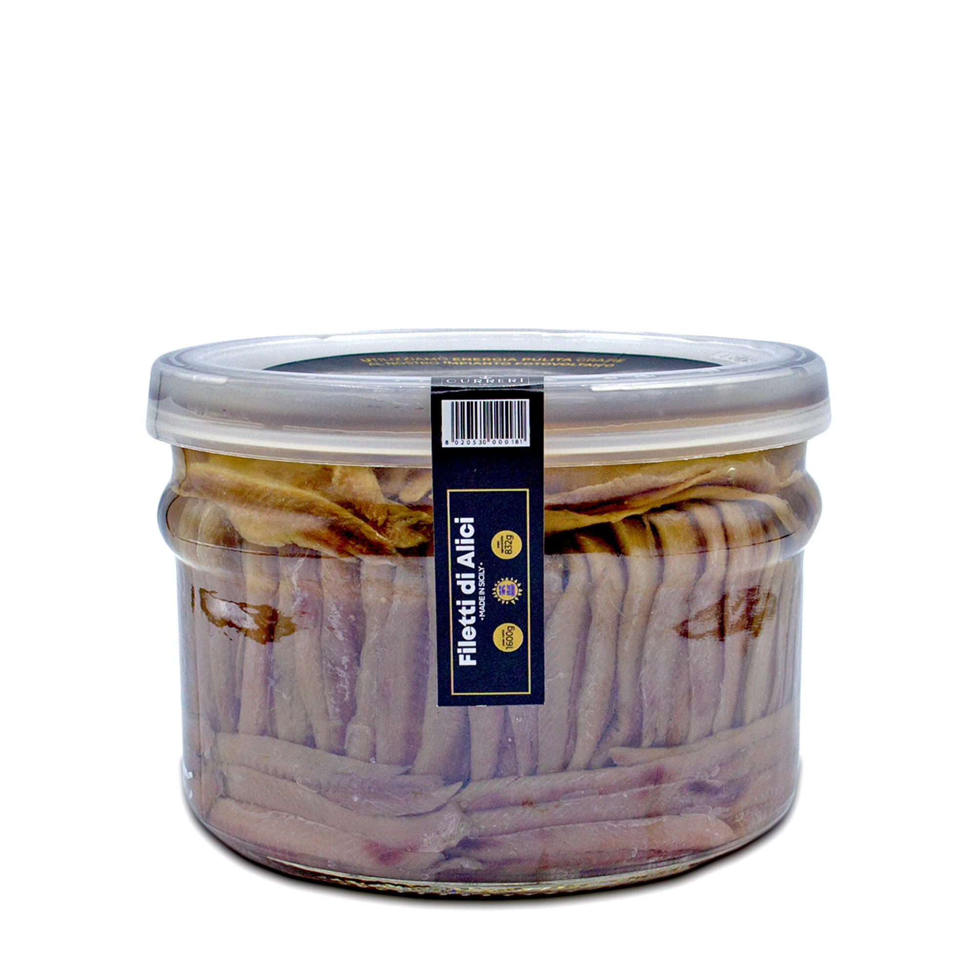 Filetti di Alici - vasetto 1,6 kg Curreri vista0