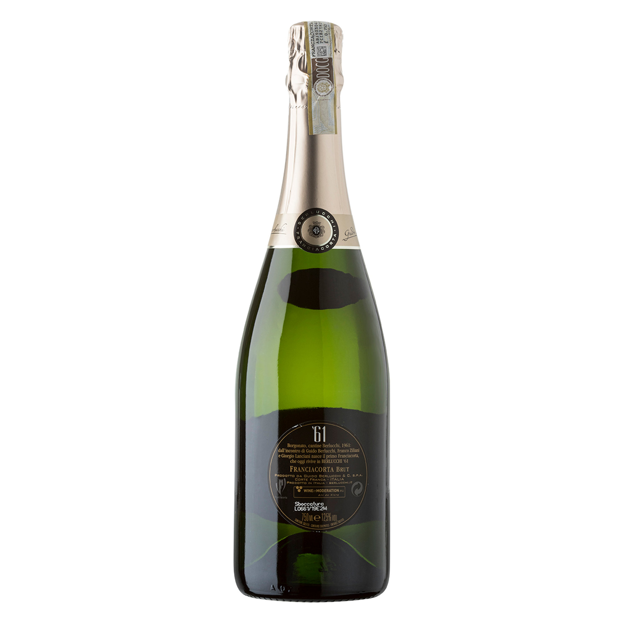 1 bottiglia - Berlucchi '61 Brut DOCG Berlucchi vista1