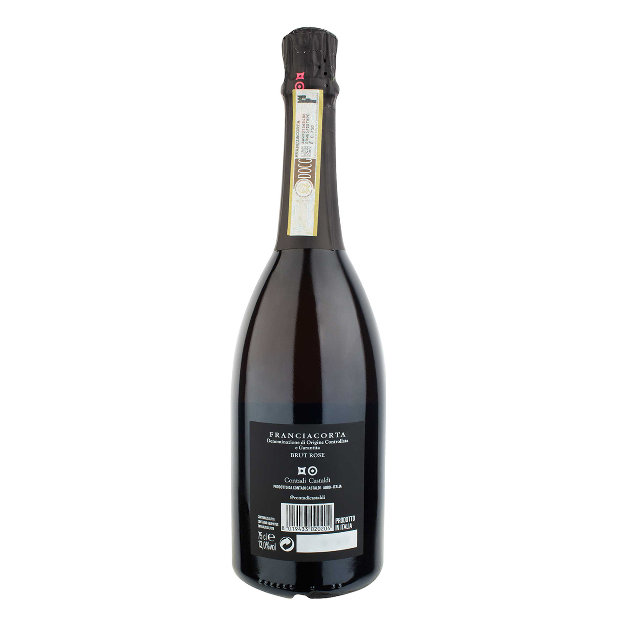 3 bottiglie - Franciacorta Brut Rosè Contadi Castaldi vista1