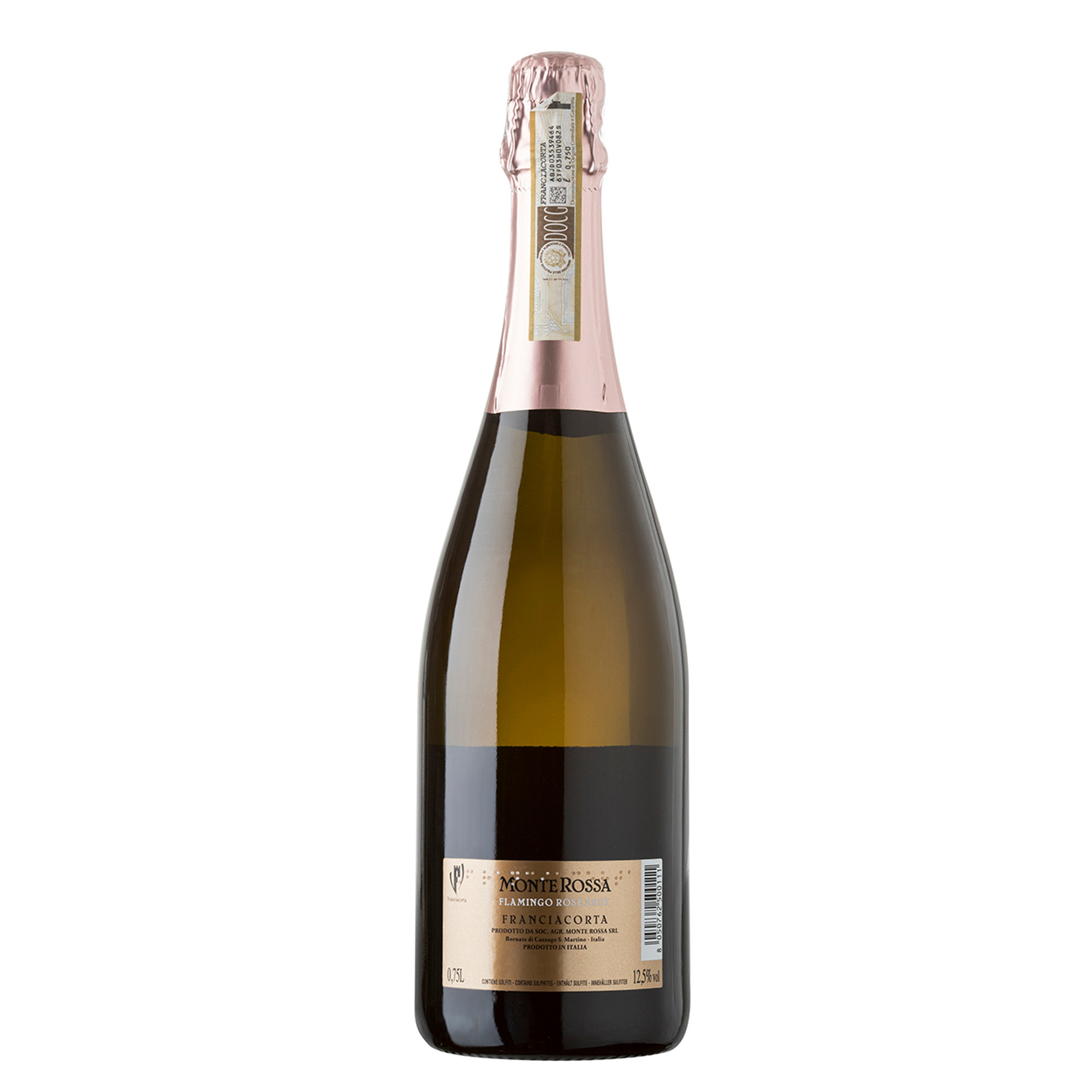 3 bottiglie - Rosè Brut Flamingo Monterossa vista1