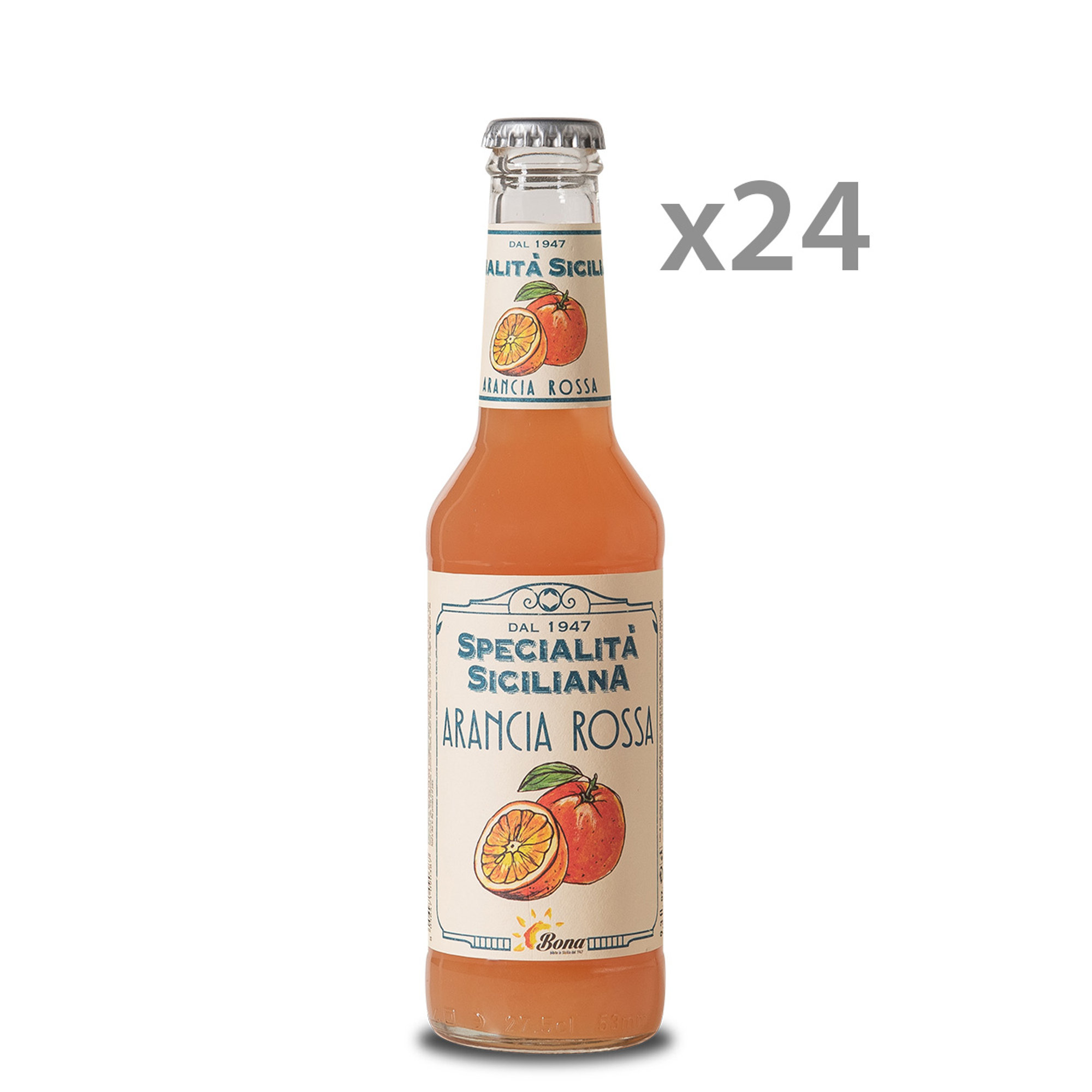 24 bottiglie - Arancia Rossa 275 ml Bona vista0