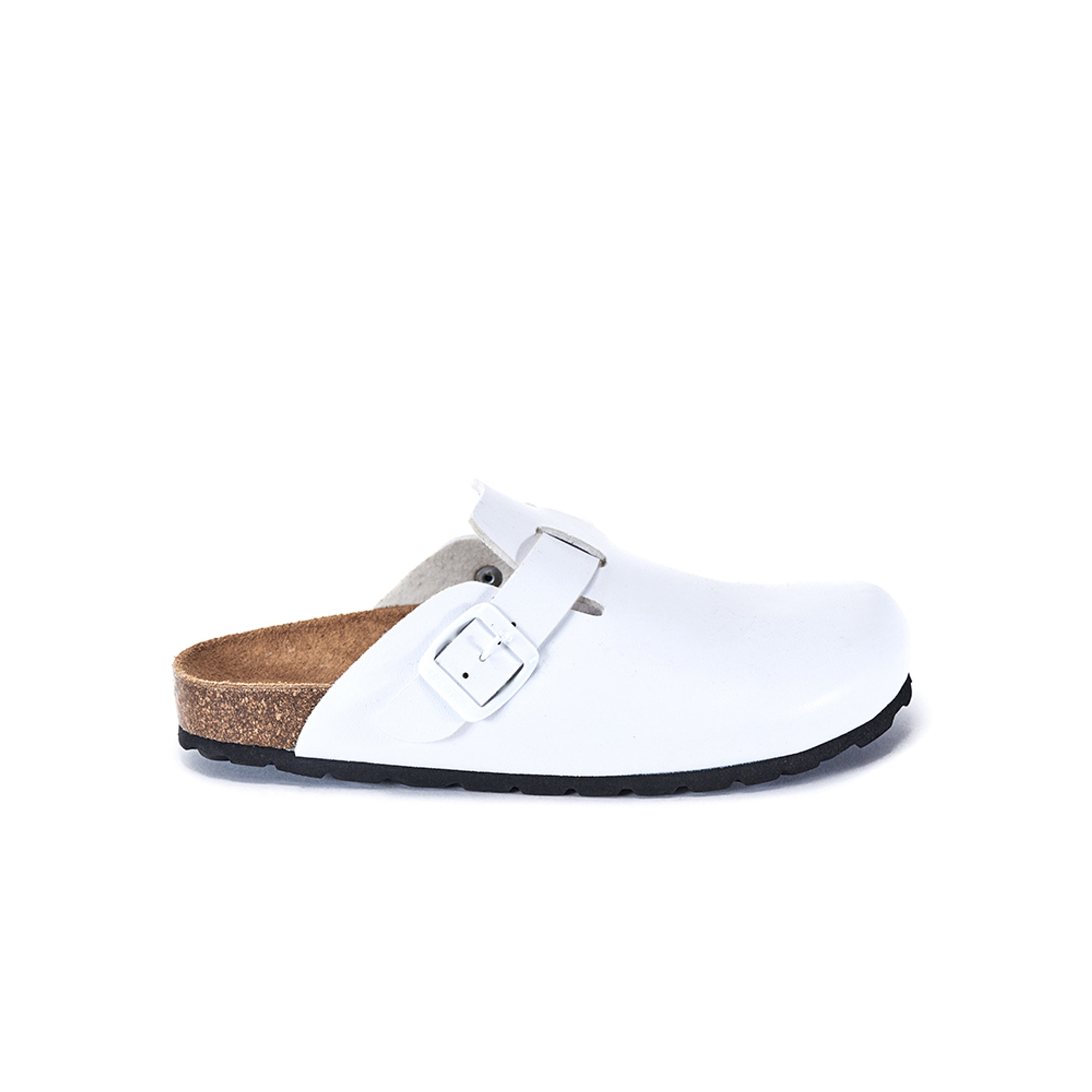 Sabot unisex bianchi Mandel vista5
