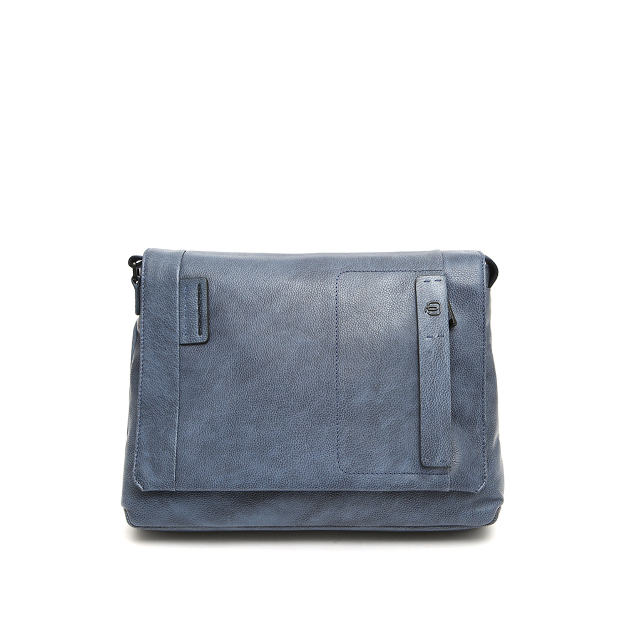 Messenger porta computer con patta, blu Piquadro vista0