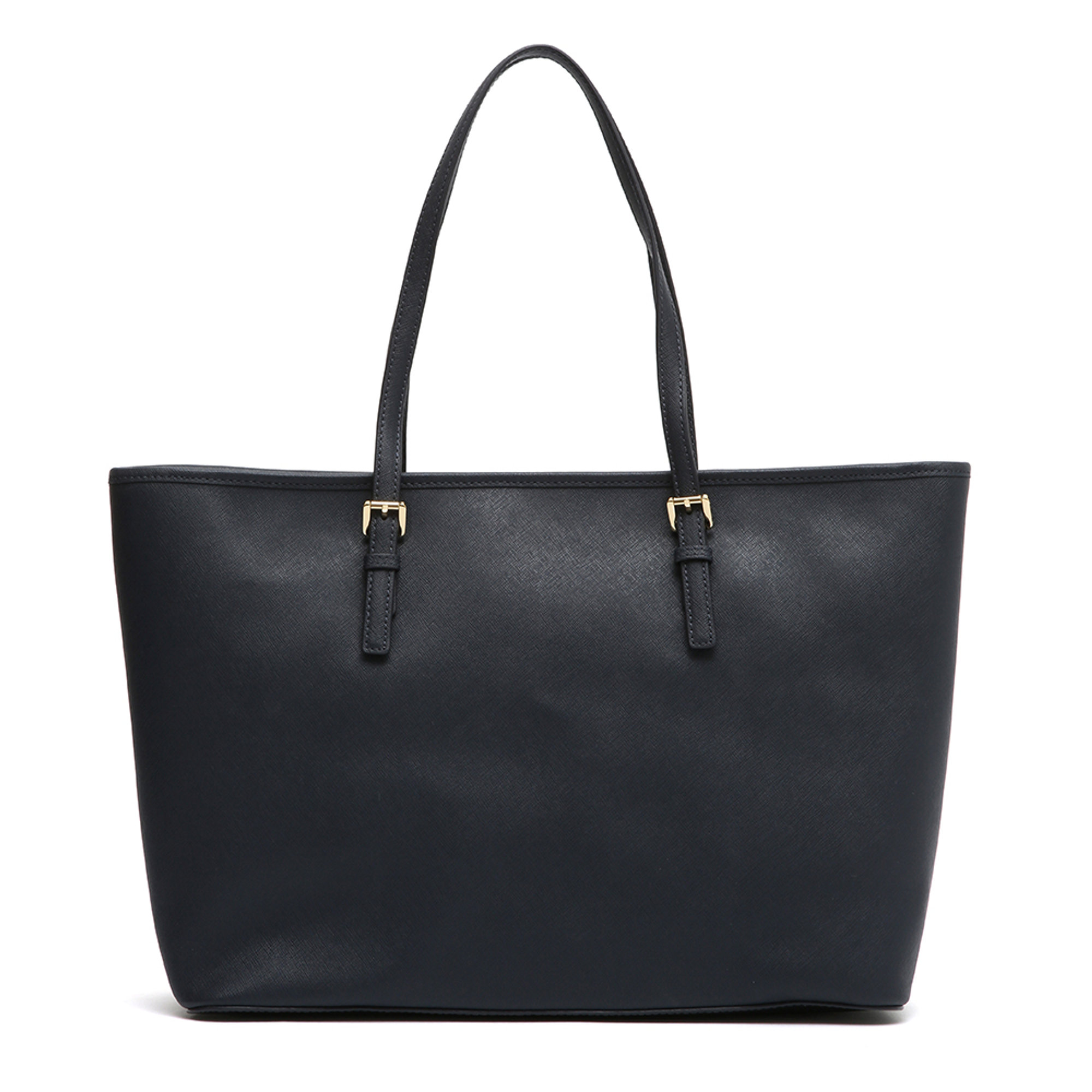 Borsa a spalla Jet Set Travel grande blu Michael Kors vista3