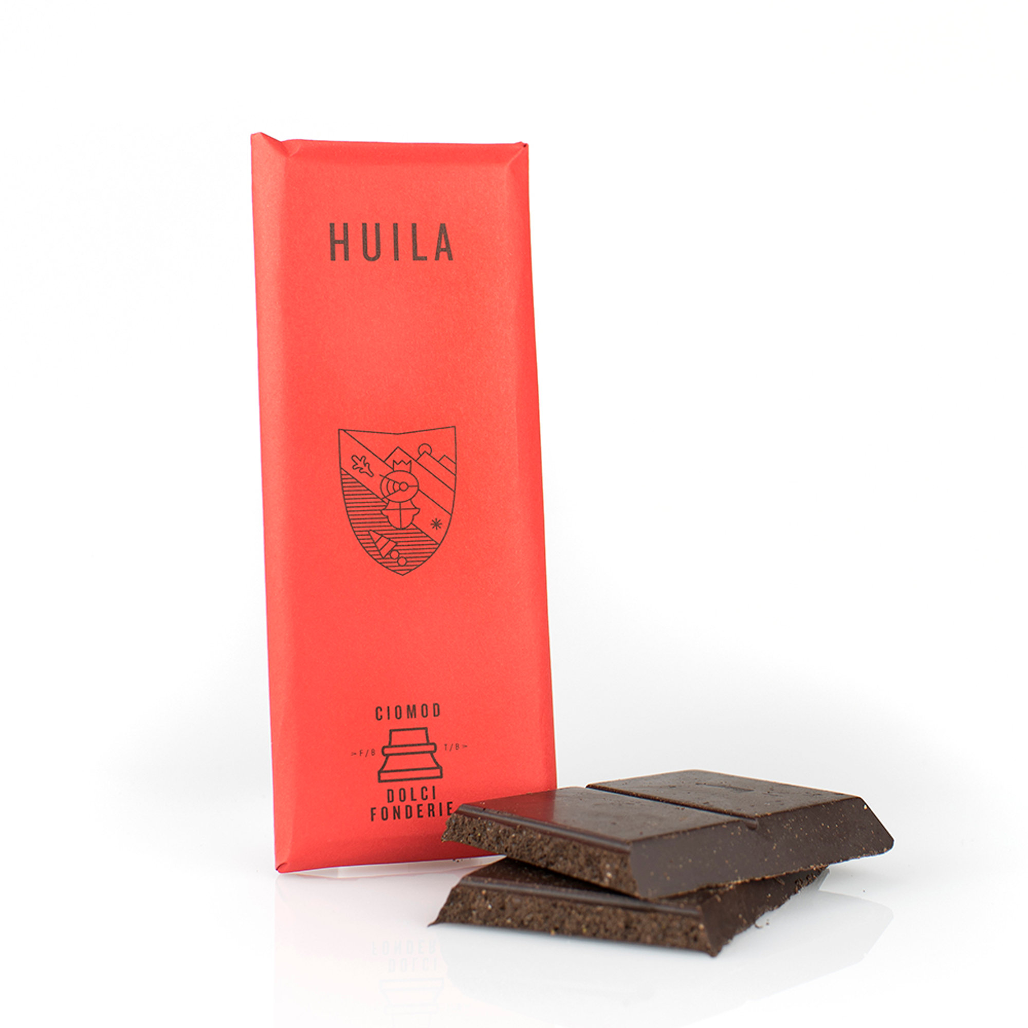 6 tavolette - Cioccolato Hulia (Colombia) 50 gr Ciomod vista3