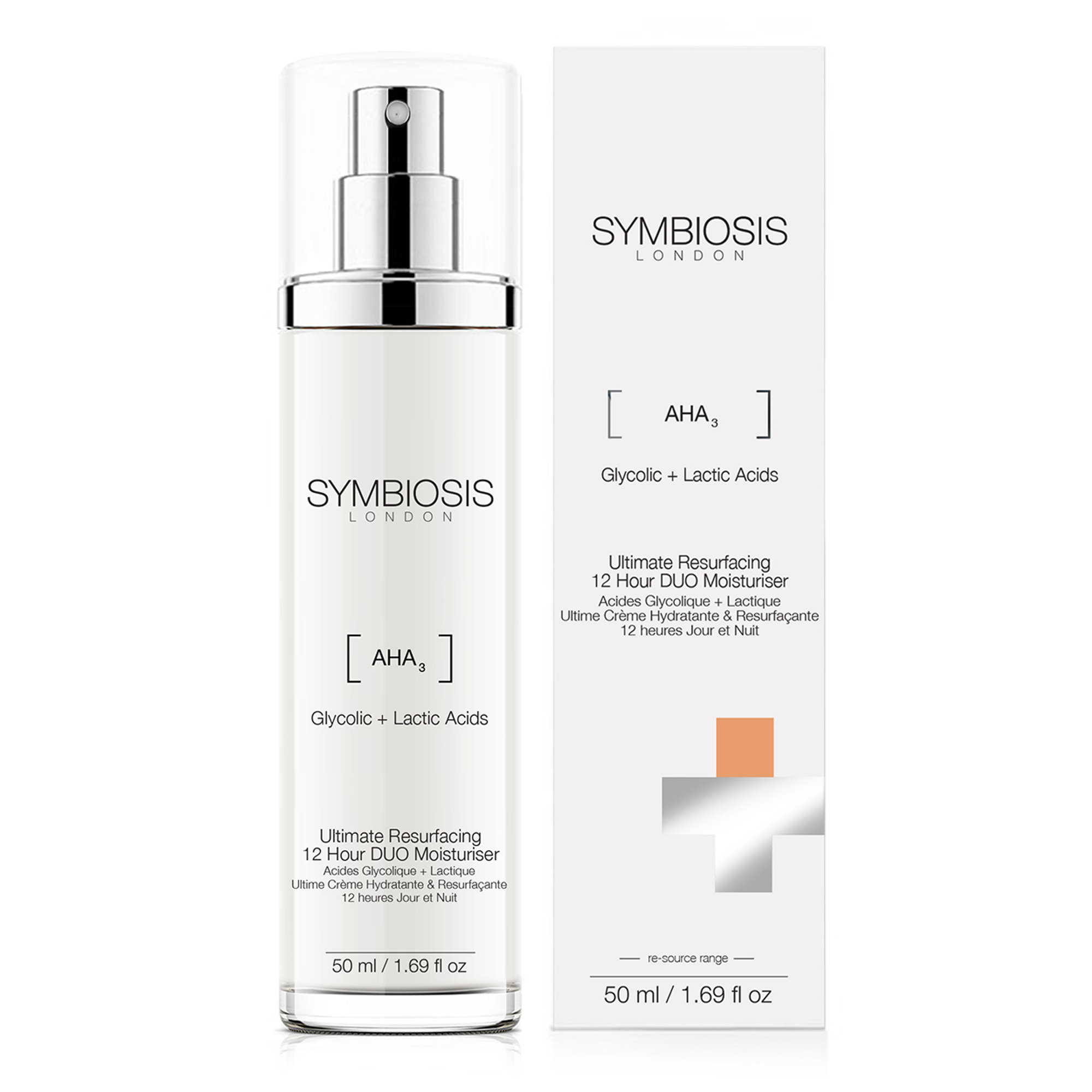 [Glykolsäure + Milchsäure] Regenerierende Creme 12 Stunden SYMBIOSIS vista0
