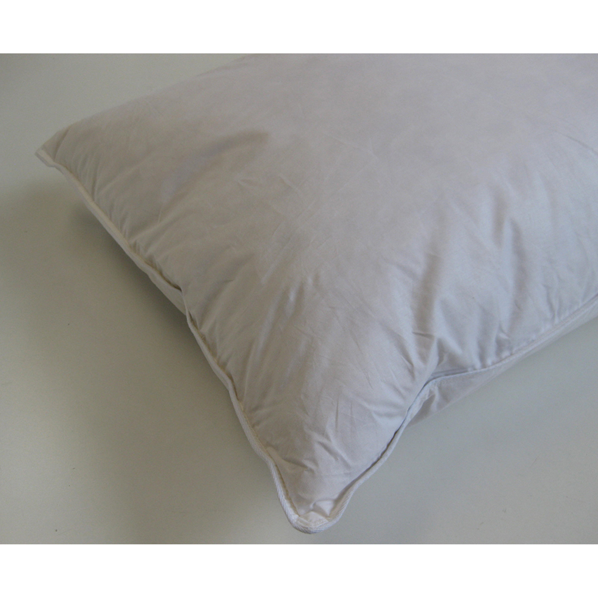 Guanciale Piuma in tessuto Percalle 100% cotone, bianco Soffim vista2