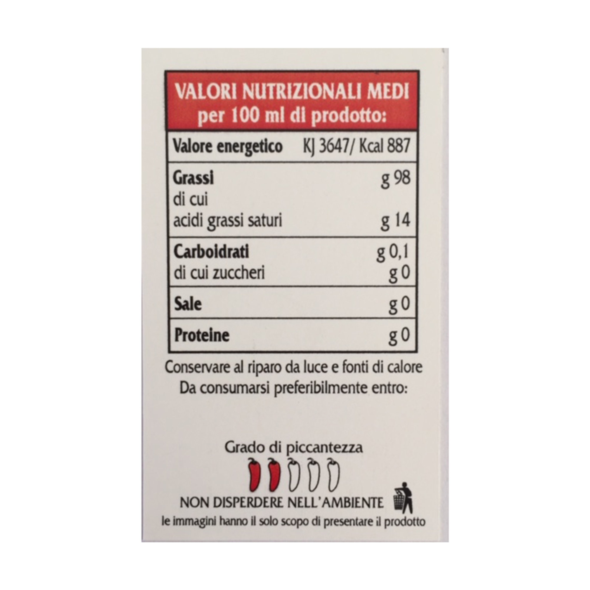 1 bottiglia - Olio EVO con Bhut Jolokia 250 ml Alba Peperoncino vista1
