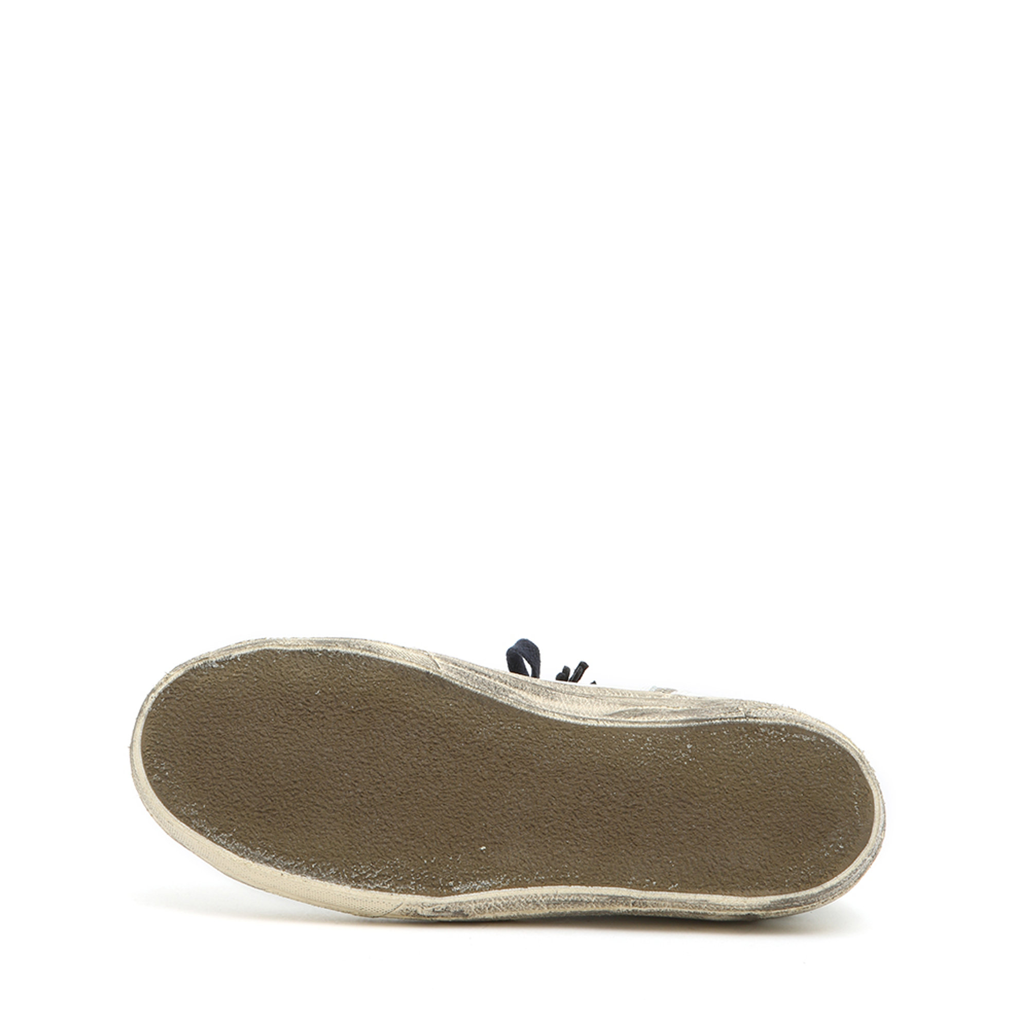 Sneakers "Mid Star" da uomo bianche effetto damascato GOLDEN GOOSE vista2
