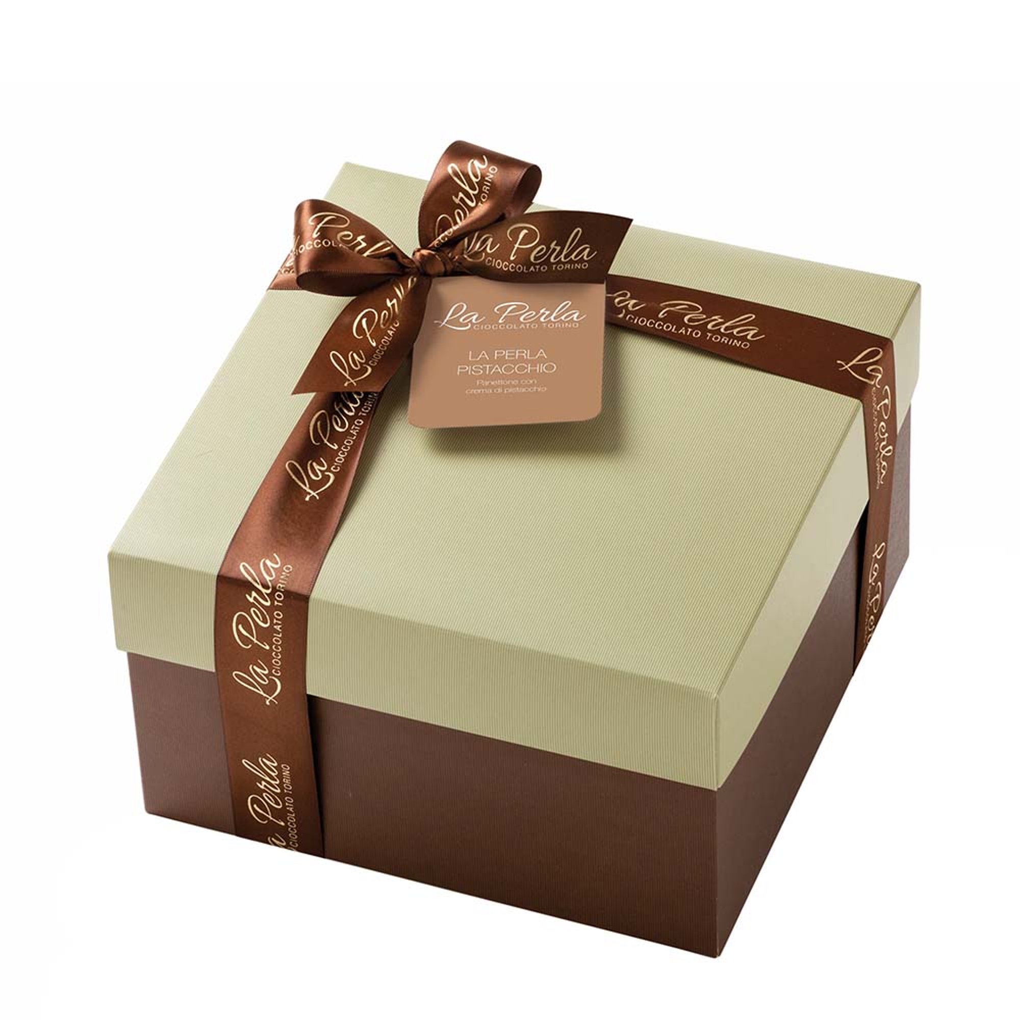 6 panettone: 2 «La perla de pistacho» - 2 «El moro de Alba» - 2 «Turín antiguo» La Perla di Torino vista5