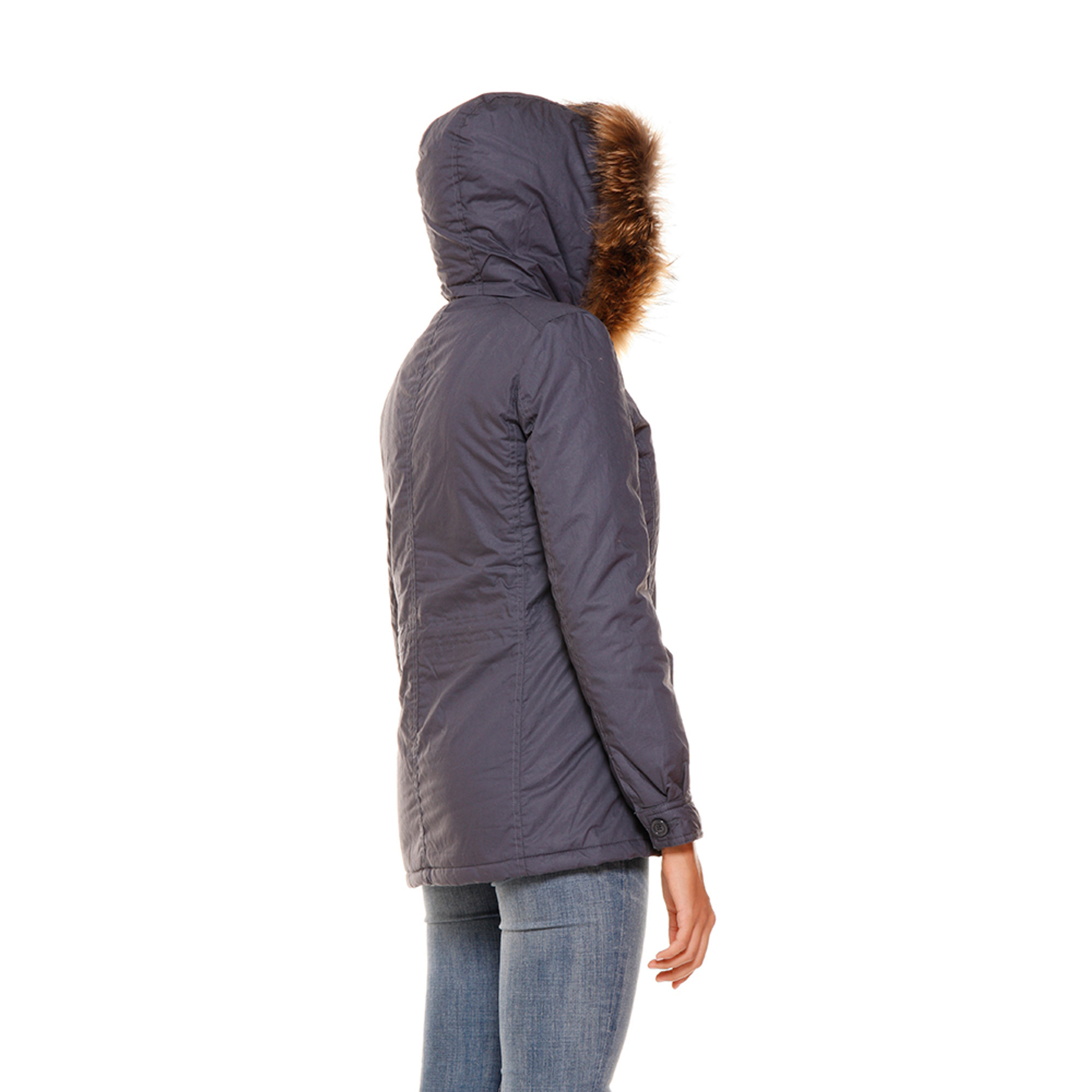 Piumino Canadian donna impermeabile blu navy Canadian vista2