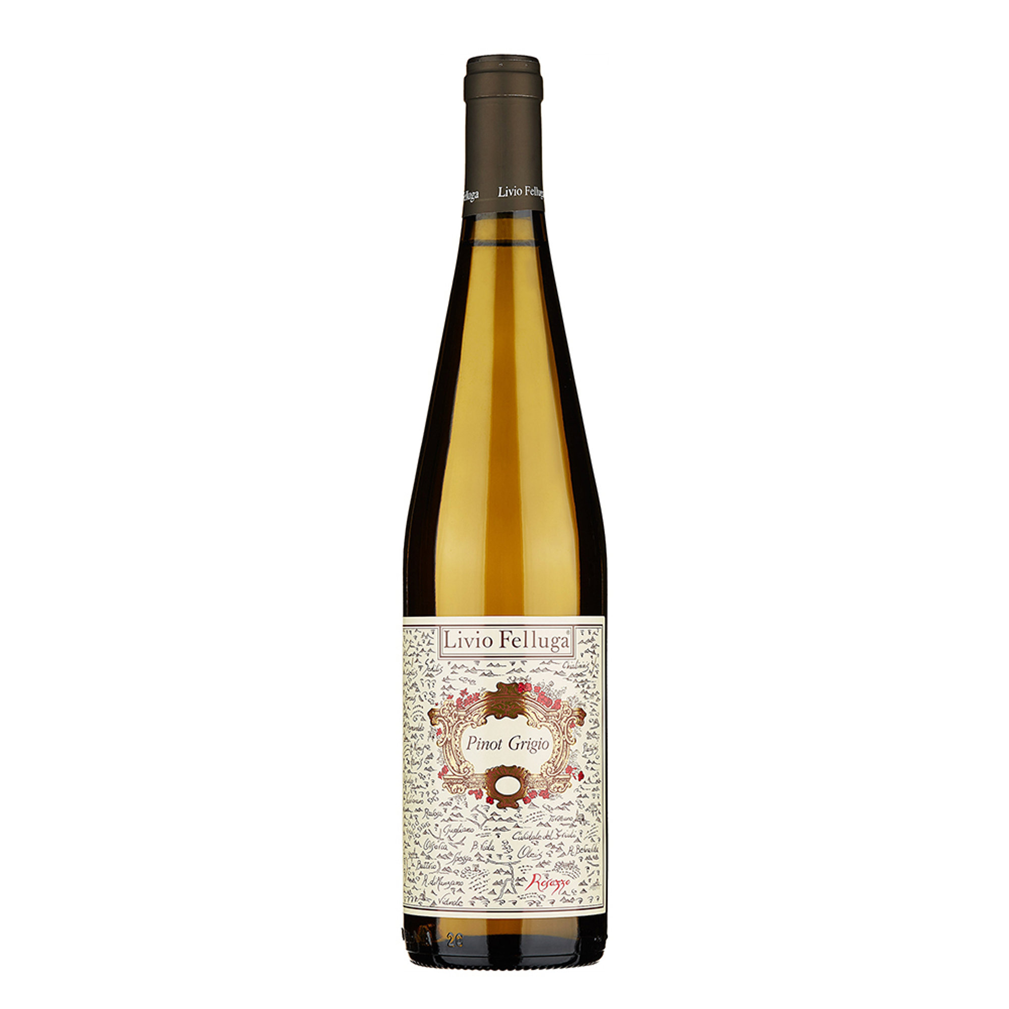 3 bottiglie miste: Friulano DOC 2021 - Sauvignon DOC 2021 - Pinot Grigio DOC 2021 Livio Felluga vista5