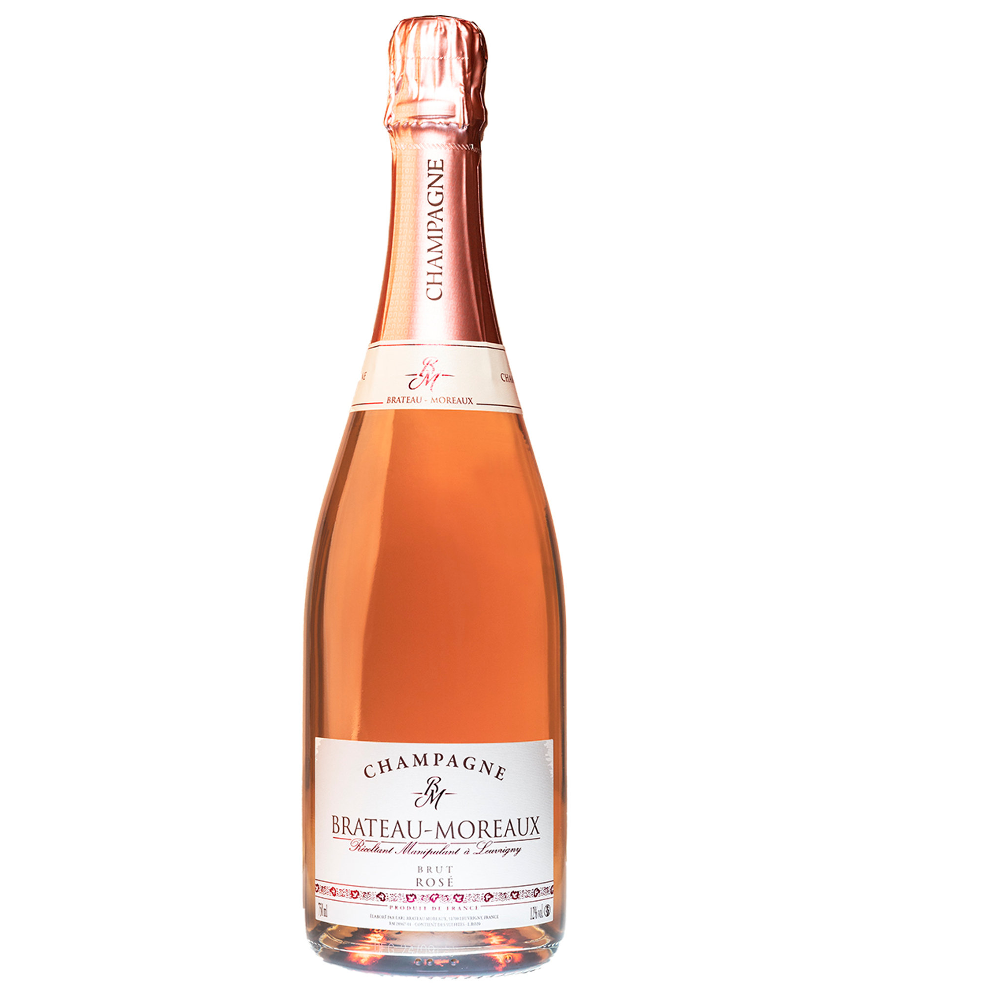 1 bouteille - Champagne Brateau Moreaux - rosé - brut Brateaux Moreaux vista0