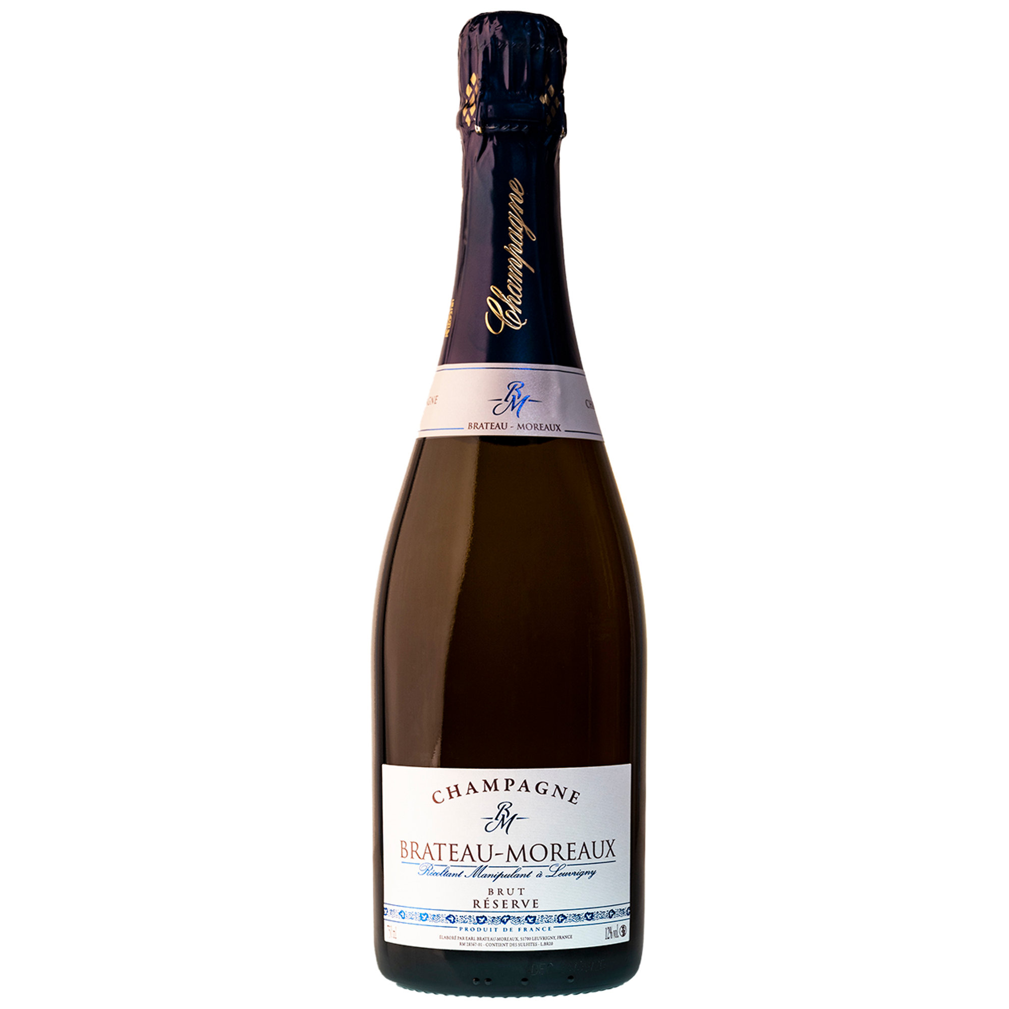 1 bottiglia - Champagne Brateau Moreaux - reserve - brut Brateaux Moreaux vista0