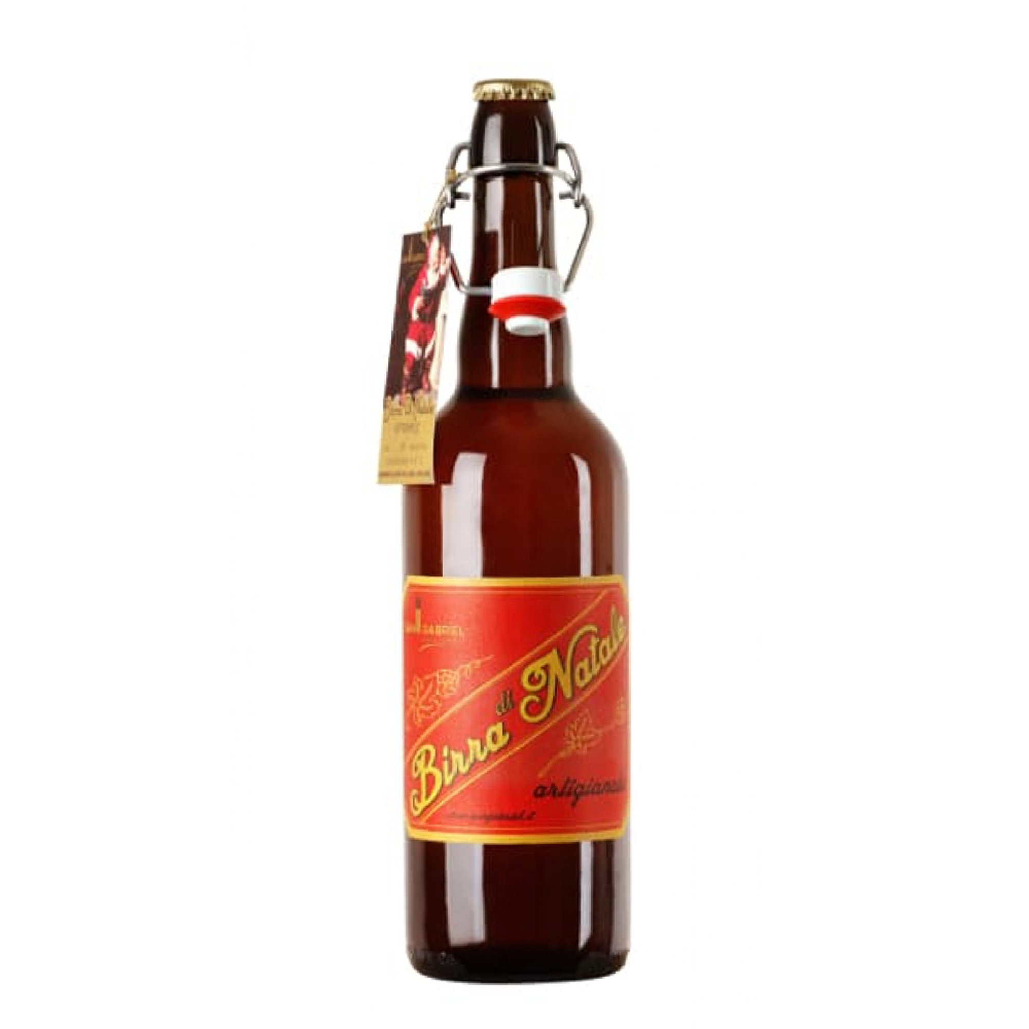 3 botellas mixtas: rubio - ámbar rojo - cerveza navideña Cervezas San Gabriel vista3