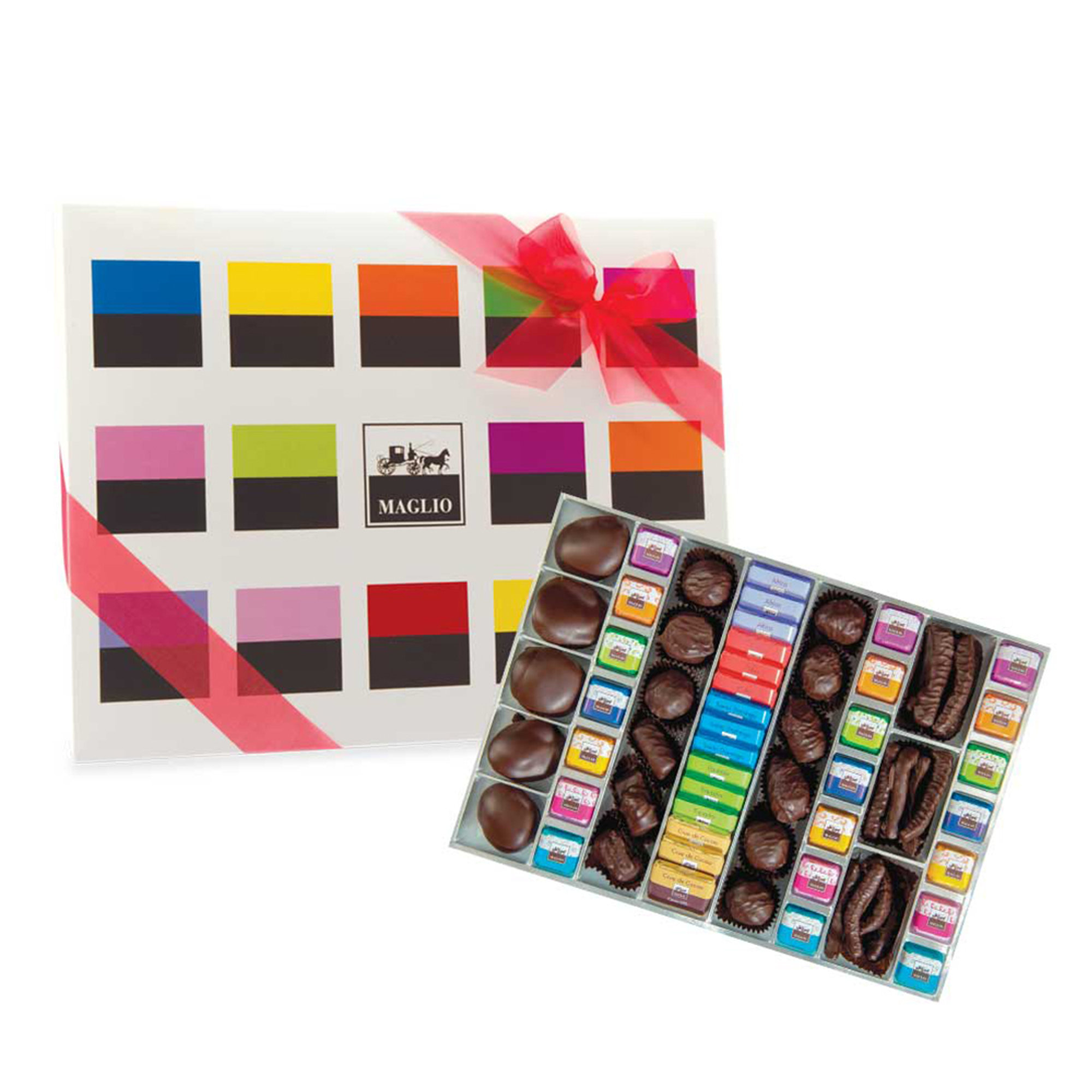 Scatola "Warhol" - Cioccolatini e Praline assortiti 750 gr Maglio Arte Dolciaria vista0