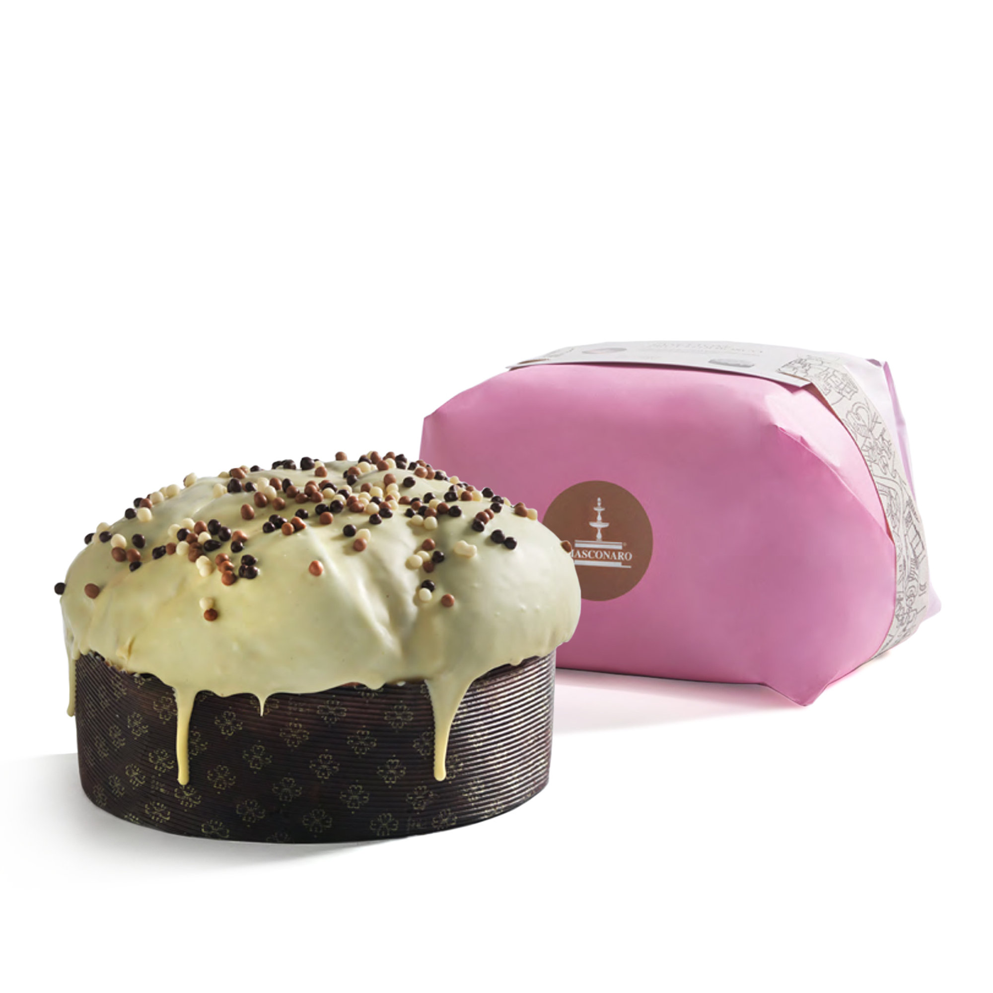 1 Panettone ai frutti di bosco incarto a mano 1 kg Fiasconaro vista0