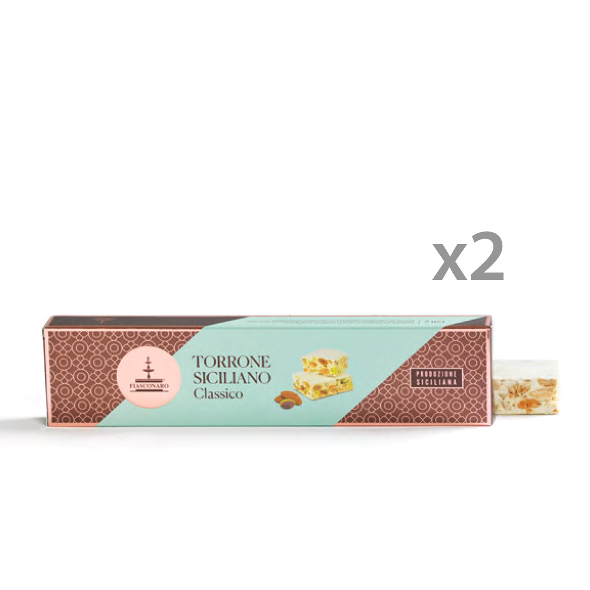 2 torroni siciliani classici 150 gr Fiasconaro vista0