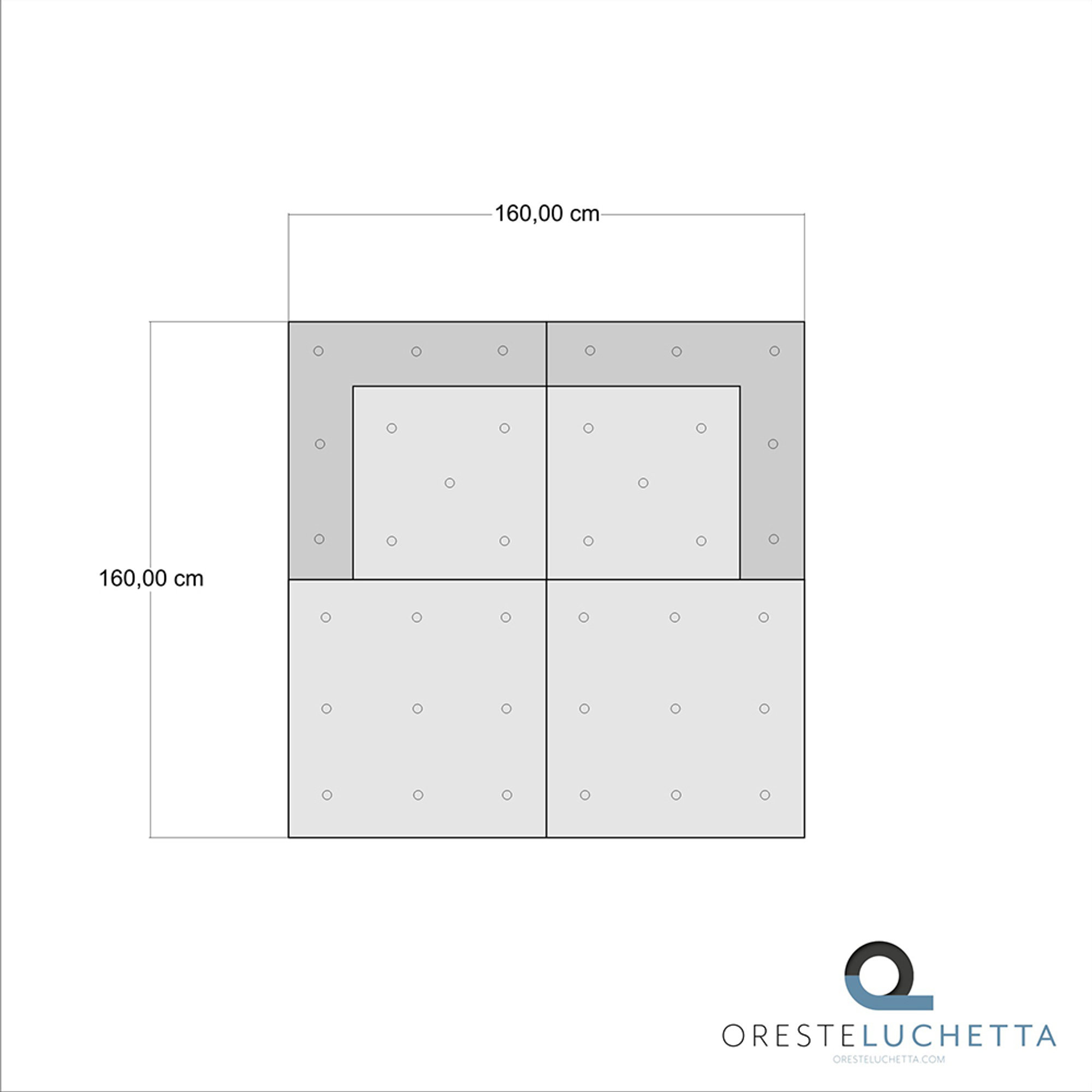 Divano 2 posti YANTRA  HIGH Oreste Luchetta - 2020 vista5