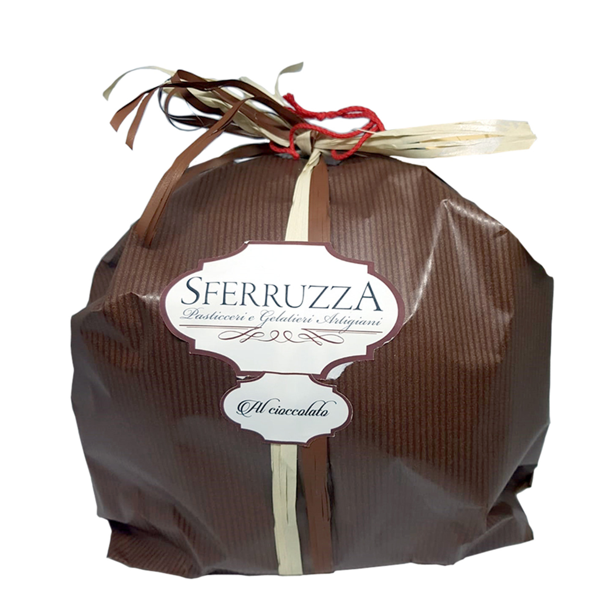Panettone al Cioccolato 1 kg Pasticceria Sferruzza vista0