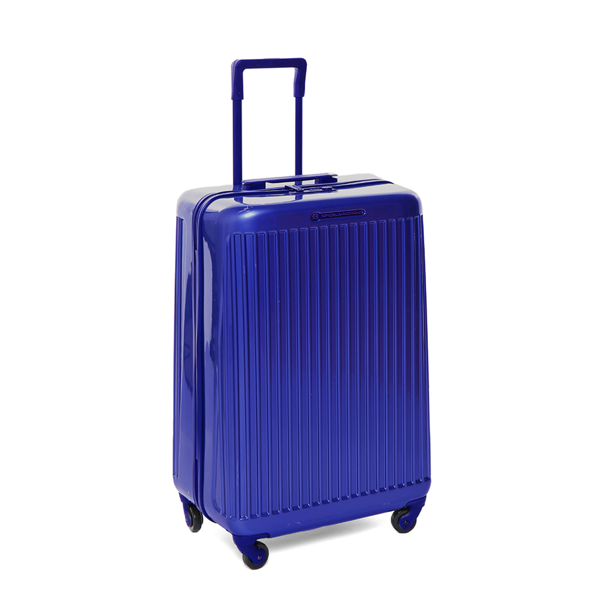 Trolley medio rigido blu notte Piquadro vista2