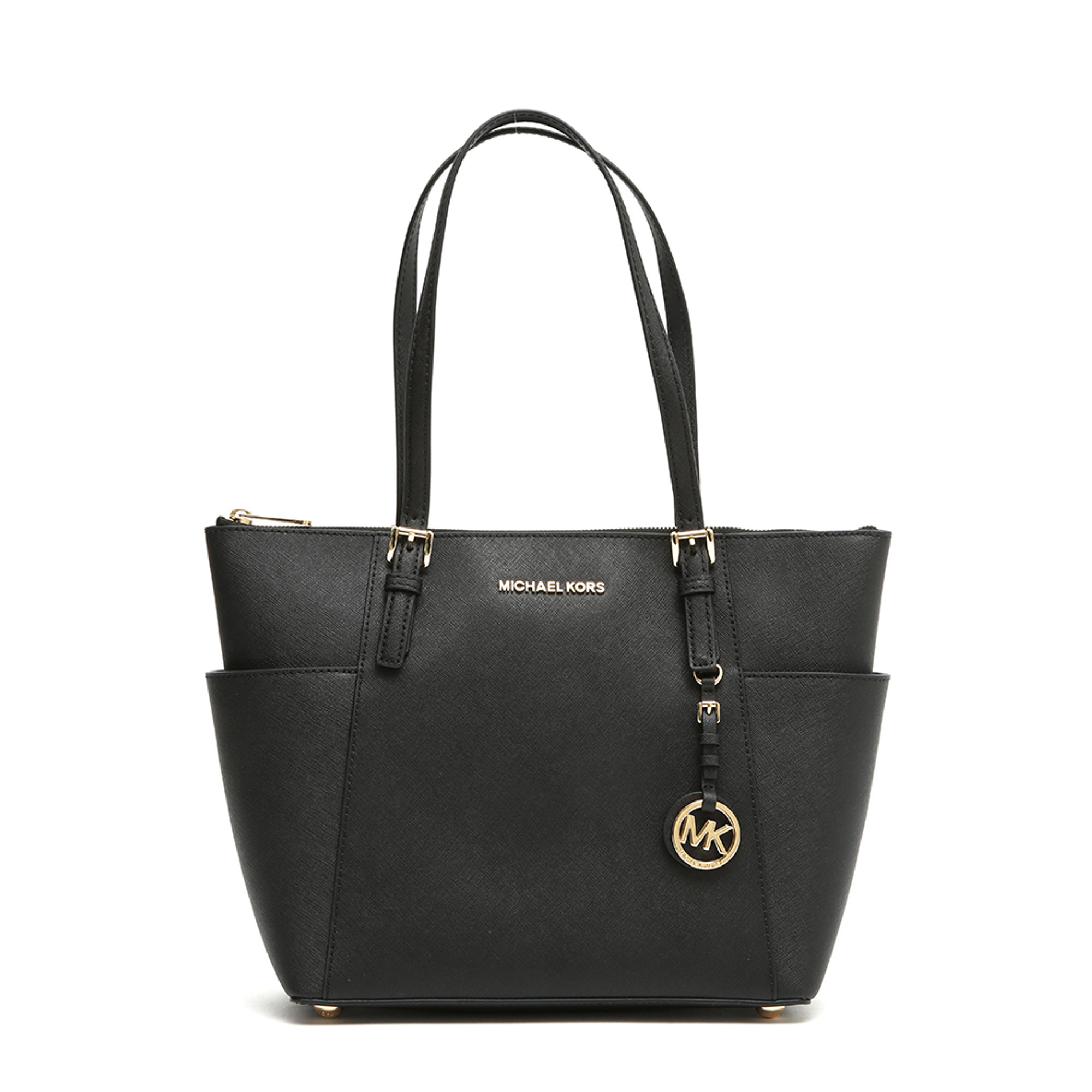Borsa a spalla Jet Set nera Michael Kors vista0