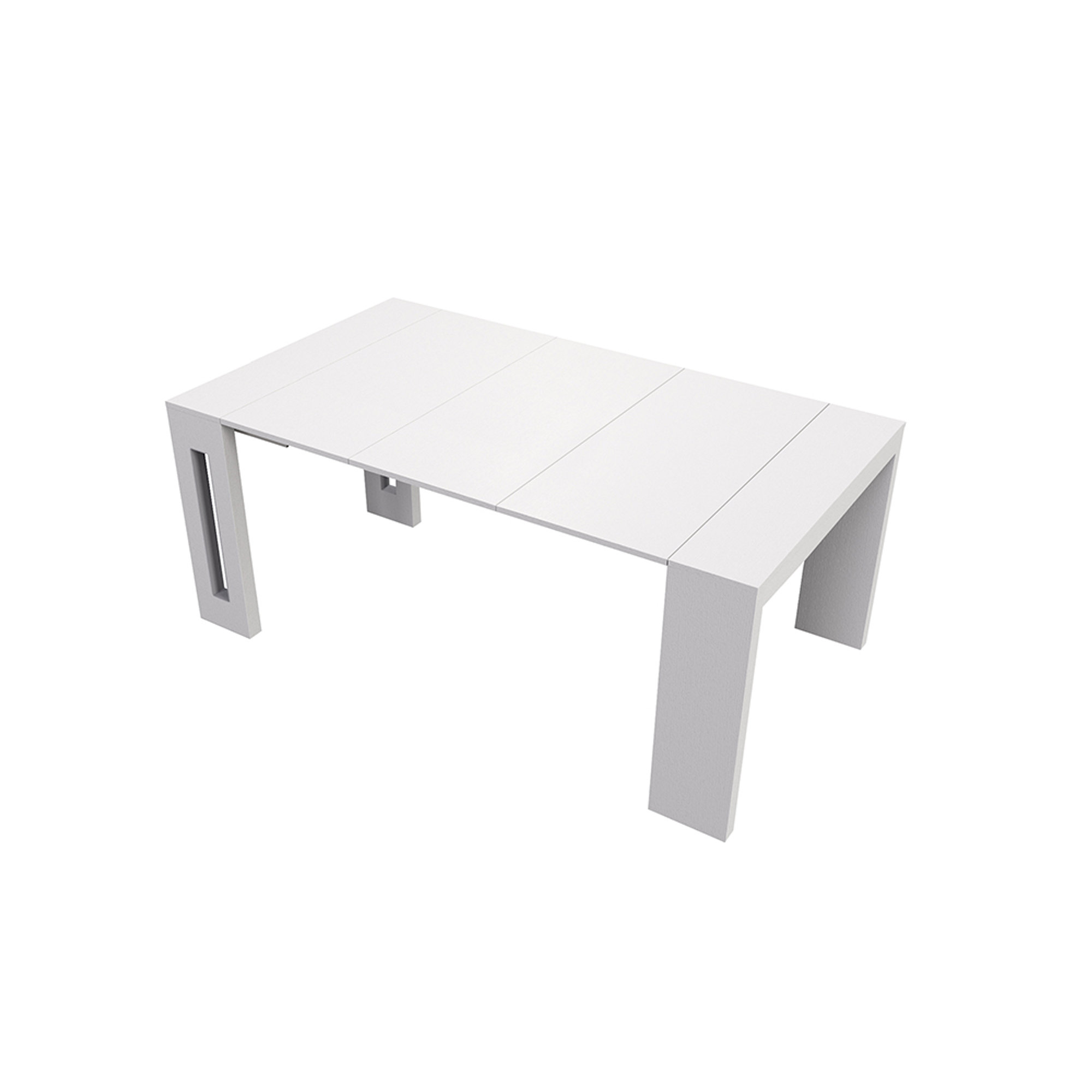 Carmen B1 - Tavolo consolle estensibile, bianco Tutto in ordine 2019 vista2