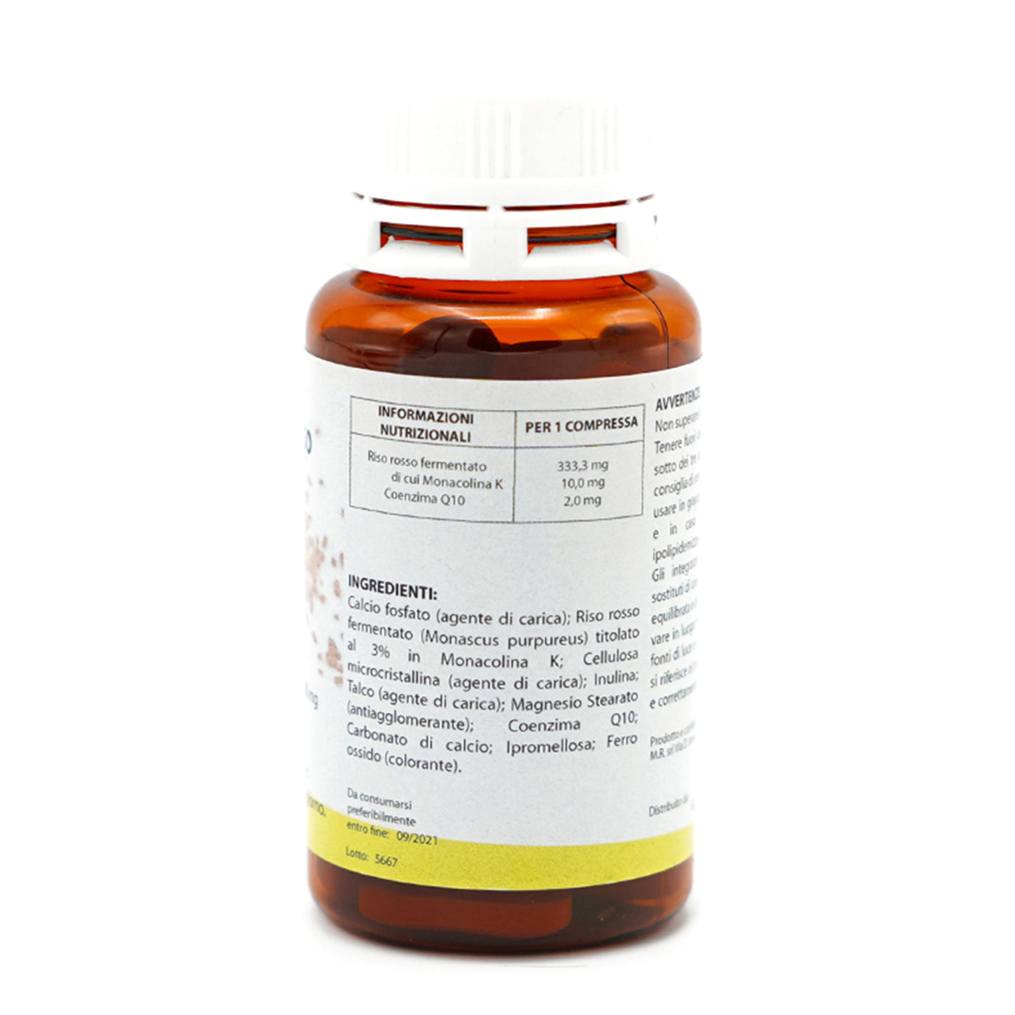 1 barattolo da 40 compresse - RISO ROSSO Galethic vista1