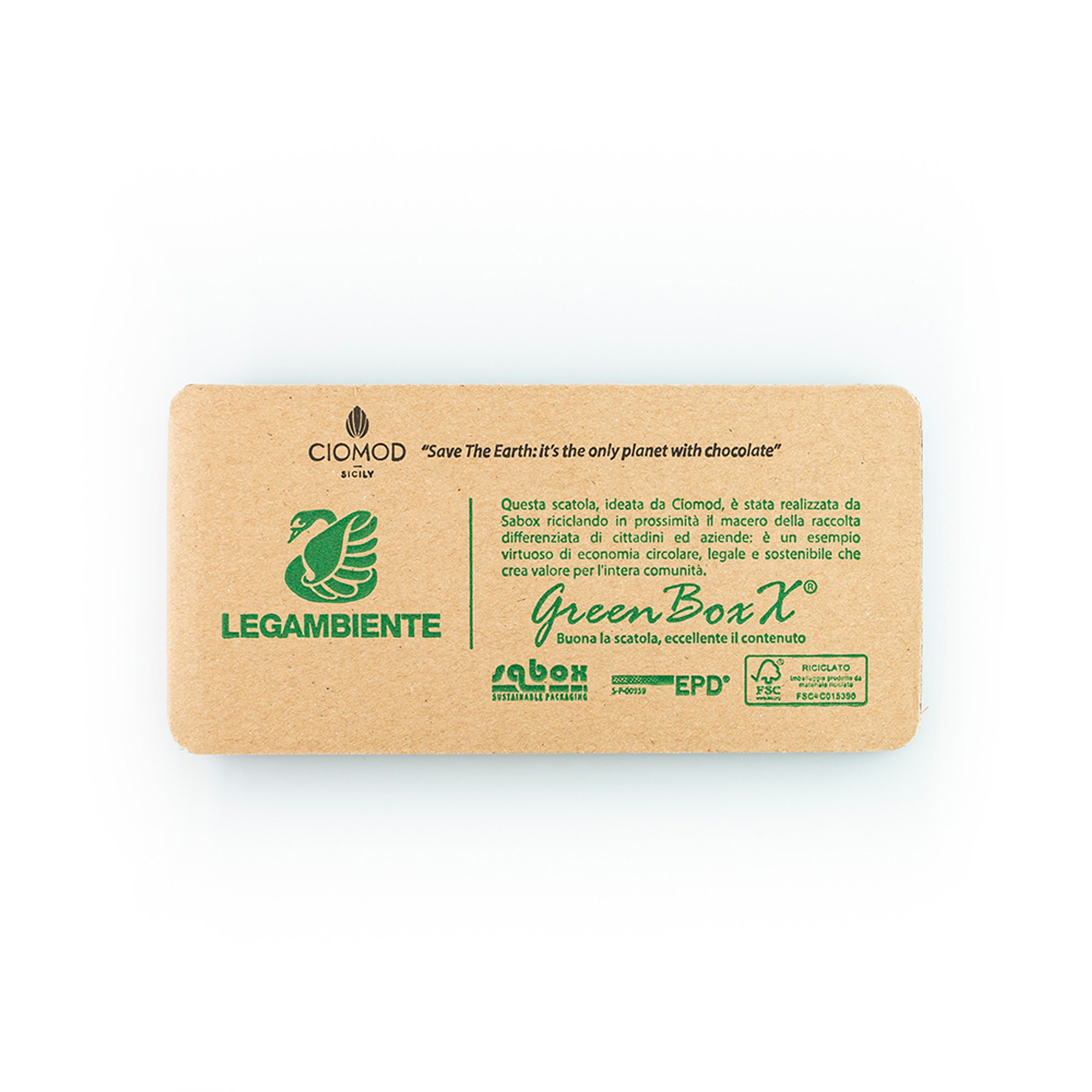 2 tavolette - "Love Edition" Peperoncino 50 gr Ciomod vista4