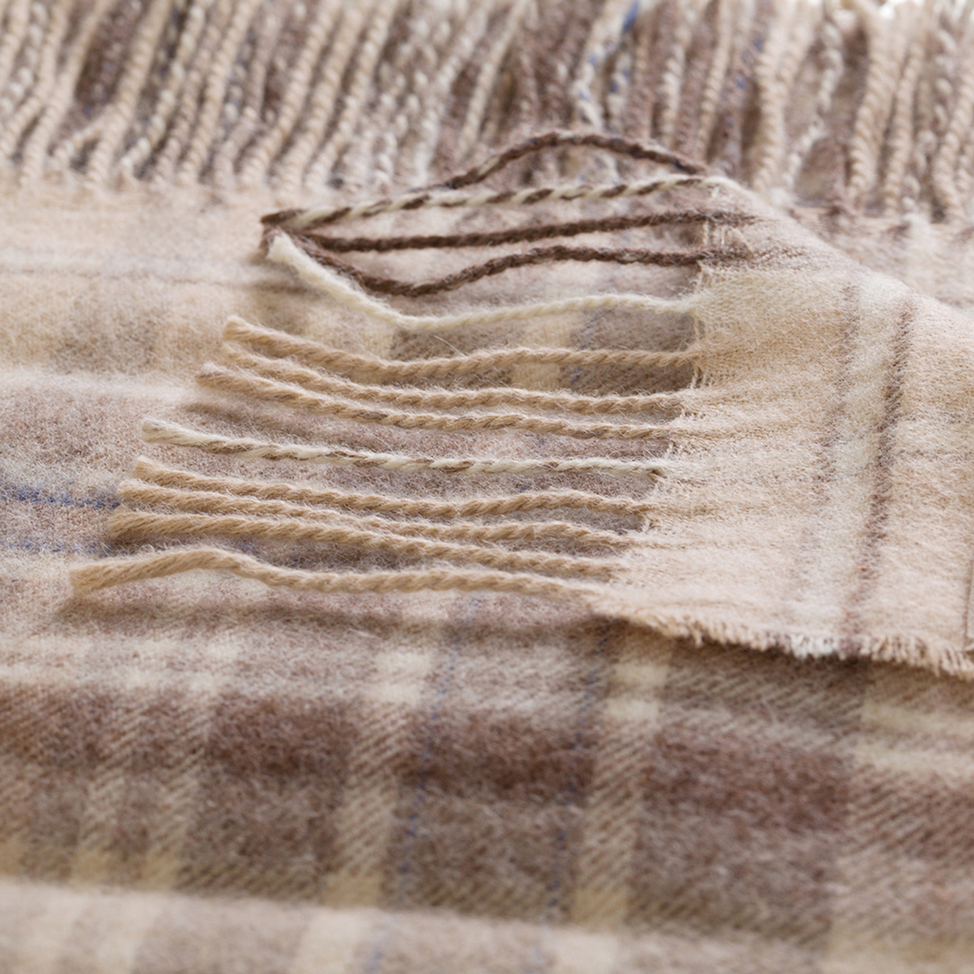 Plaid Cuzco 130x180, beige Lane Rossi 2019 vista2