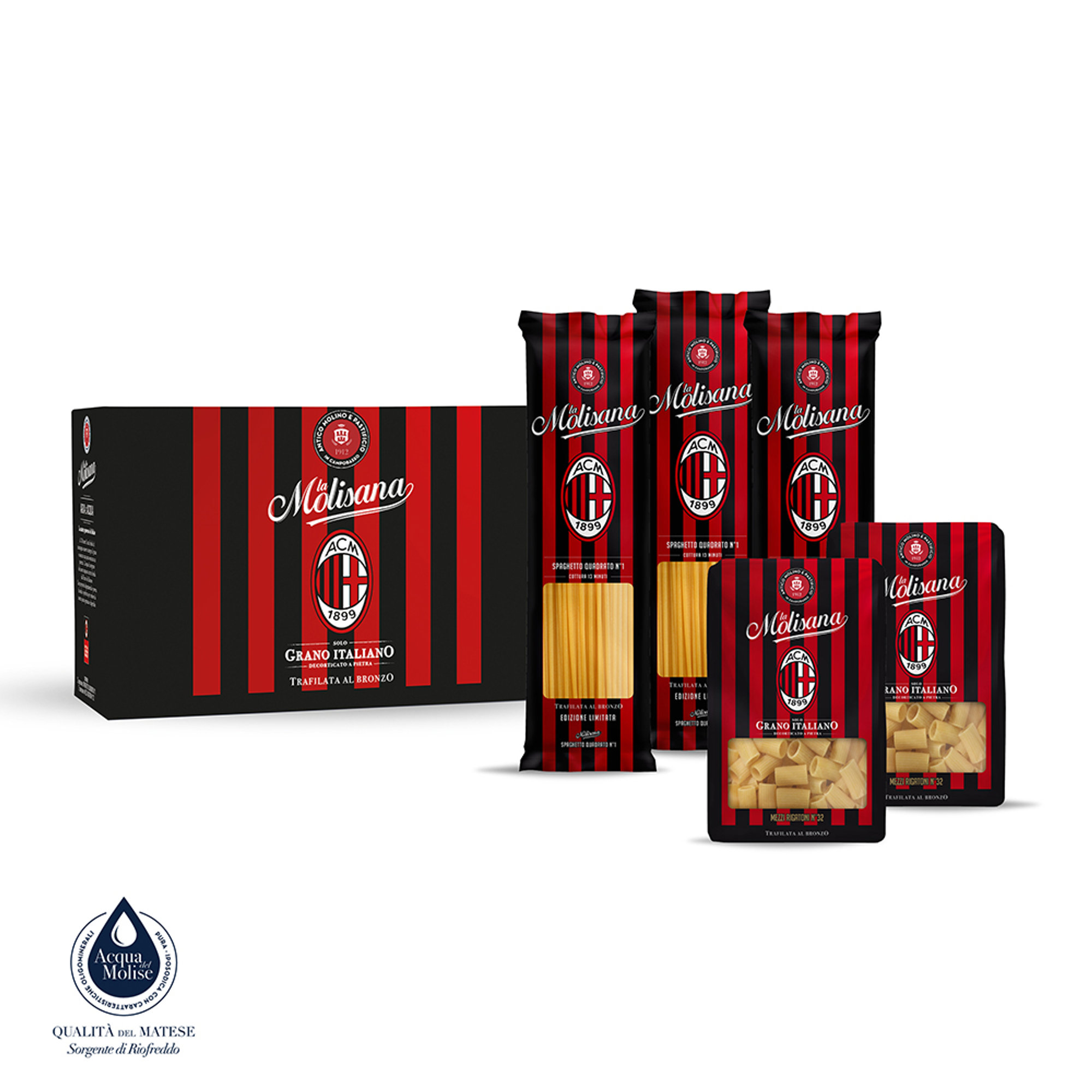 Kit AC Milan La Molisana - La Pasta dei Campioni vista0