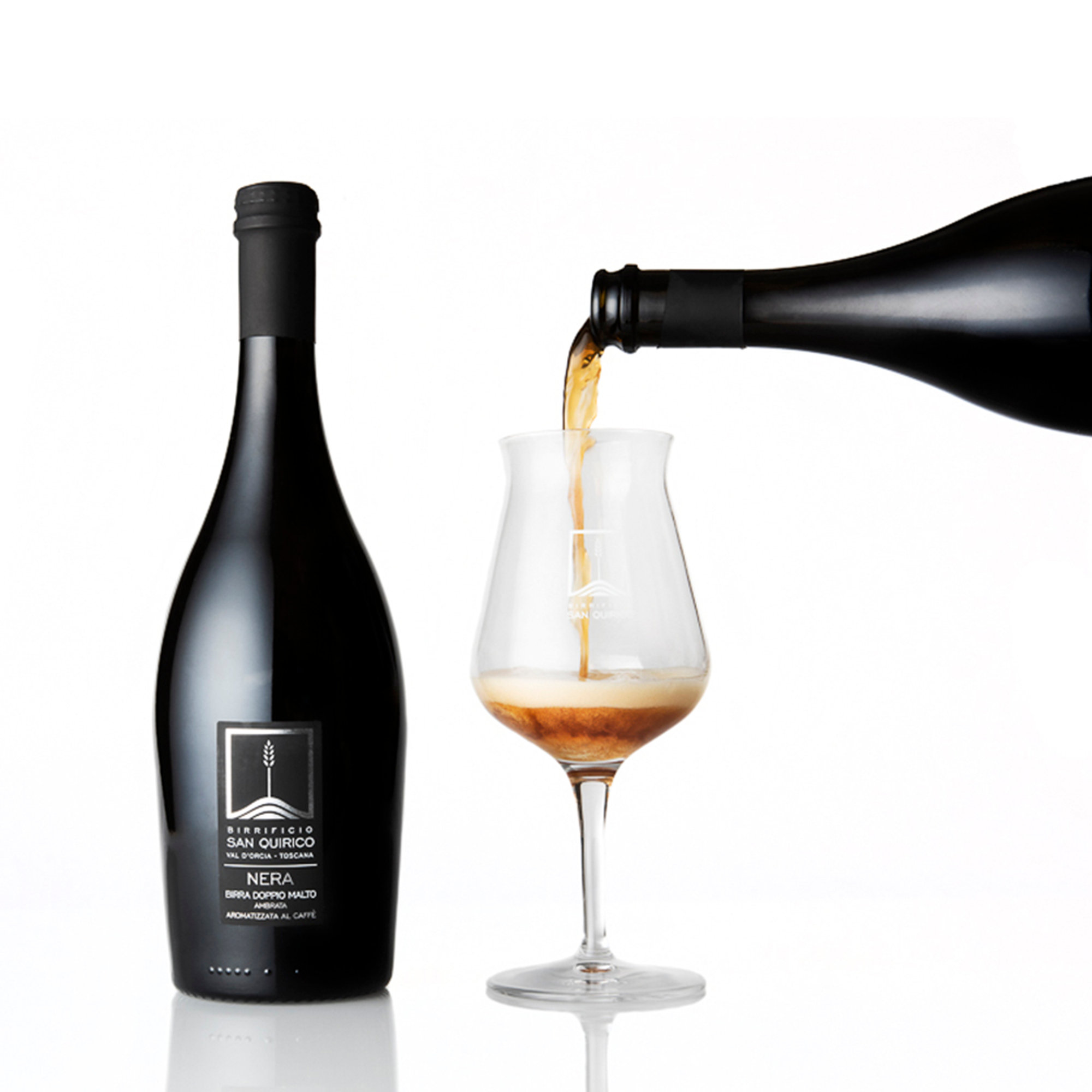 6 bottiglie 0,75 Lt - Birra Nera Birrificio San Quirico vista1