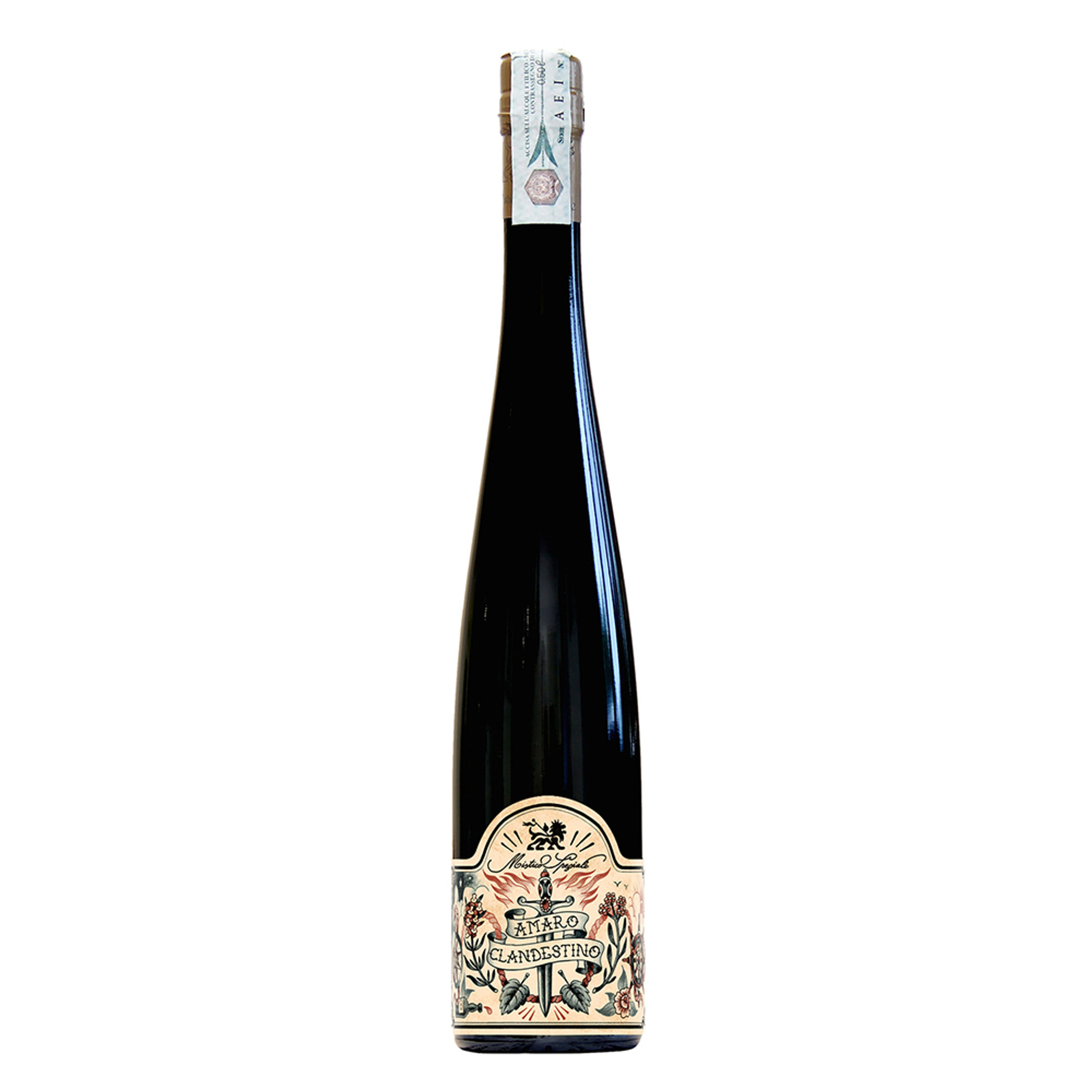 1 bottiglia da 50 cl - Amaro Clandestino Mistico Speziale vista0