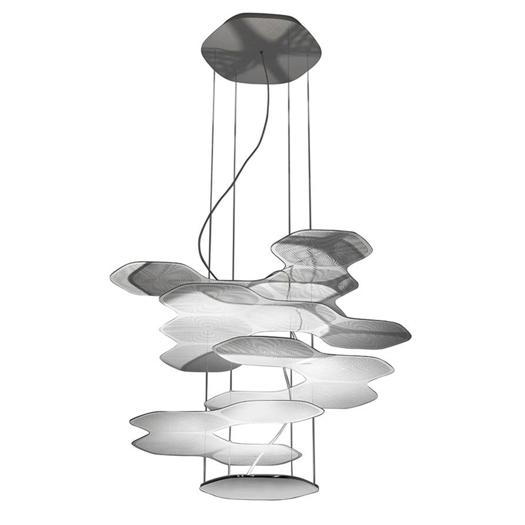 Sospensione Space Cloud, alluminio Artemide vista0