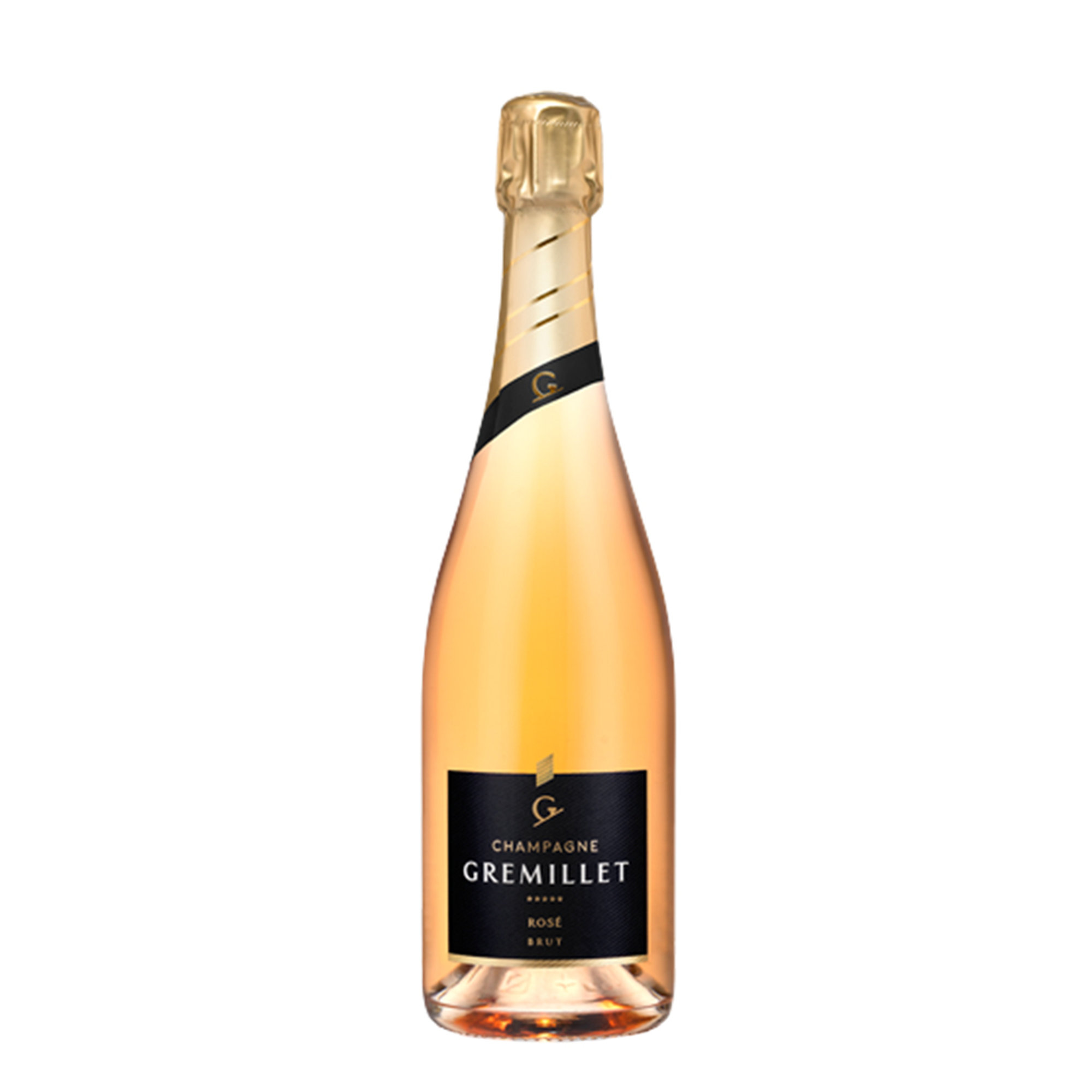 1 bouteille de 75 cl Brut Rosé Champagne Gremillet vista0