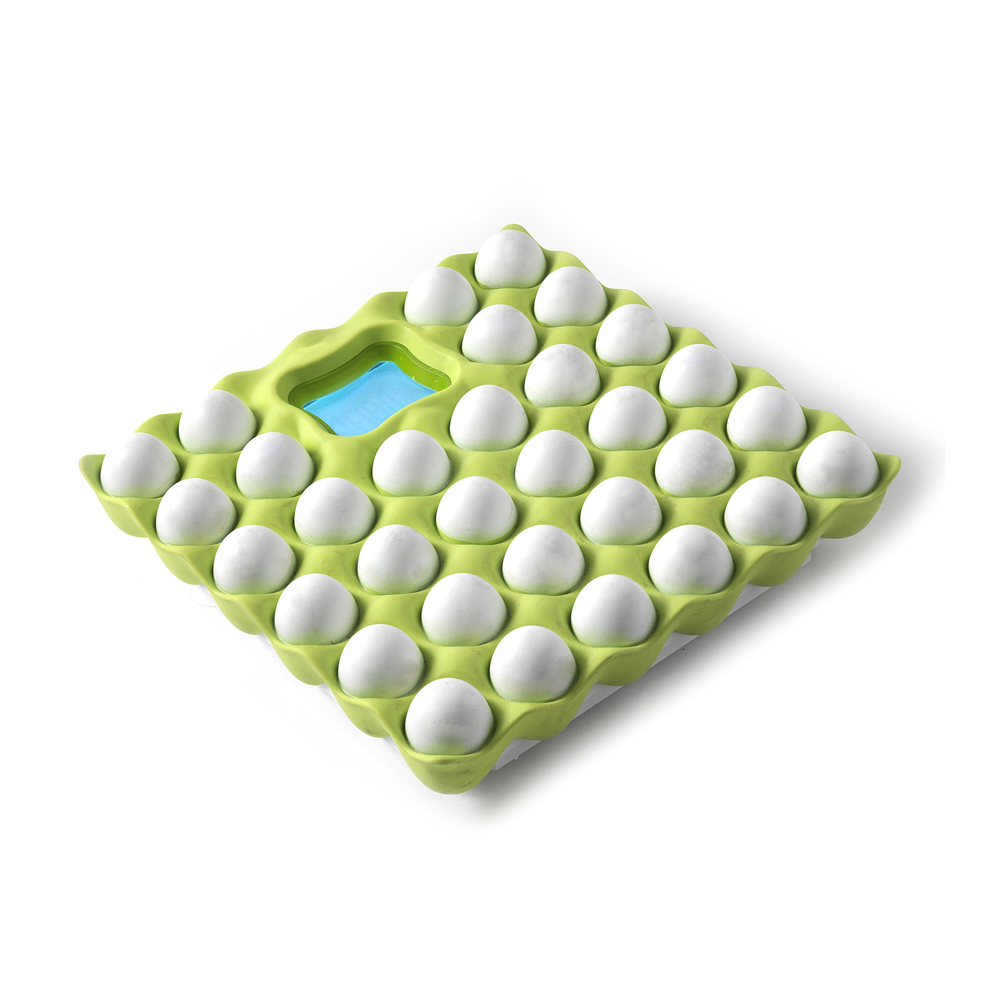 Bilancia pesapersone EGGS, verde Trend Pop vista0