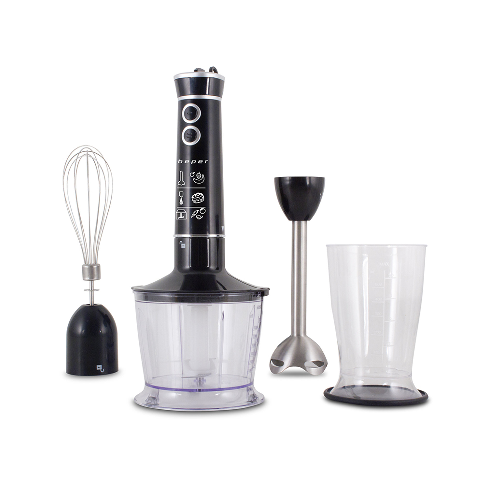 Frullatore a immersione 600W - 3 in 1 Beper per la casa vista0