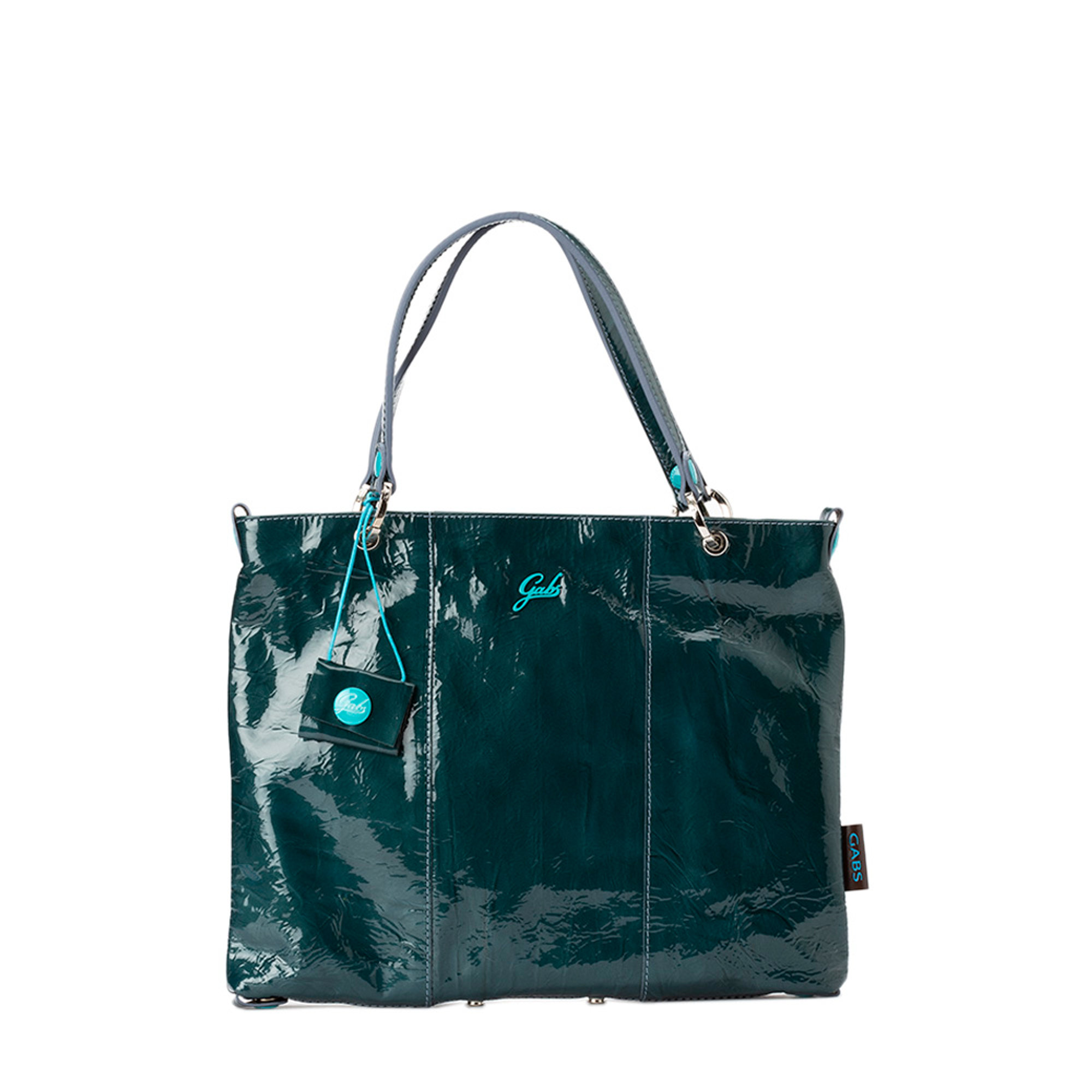 Borsa trasformabile a mano MARA verde Gabs vista0