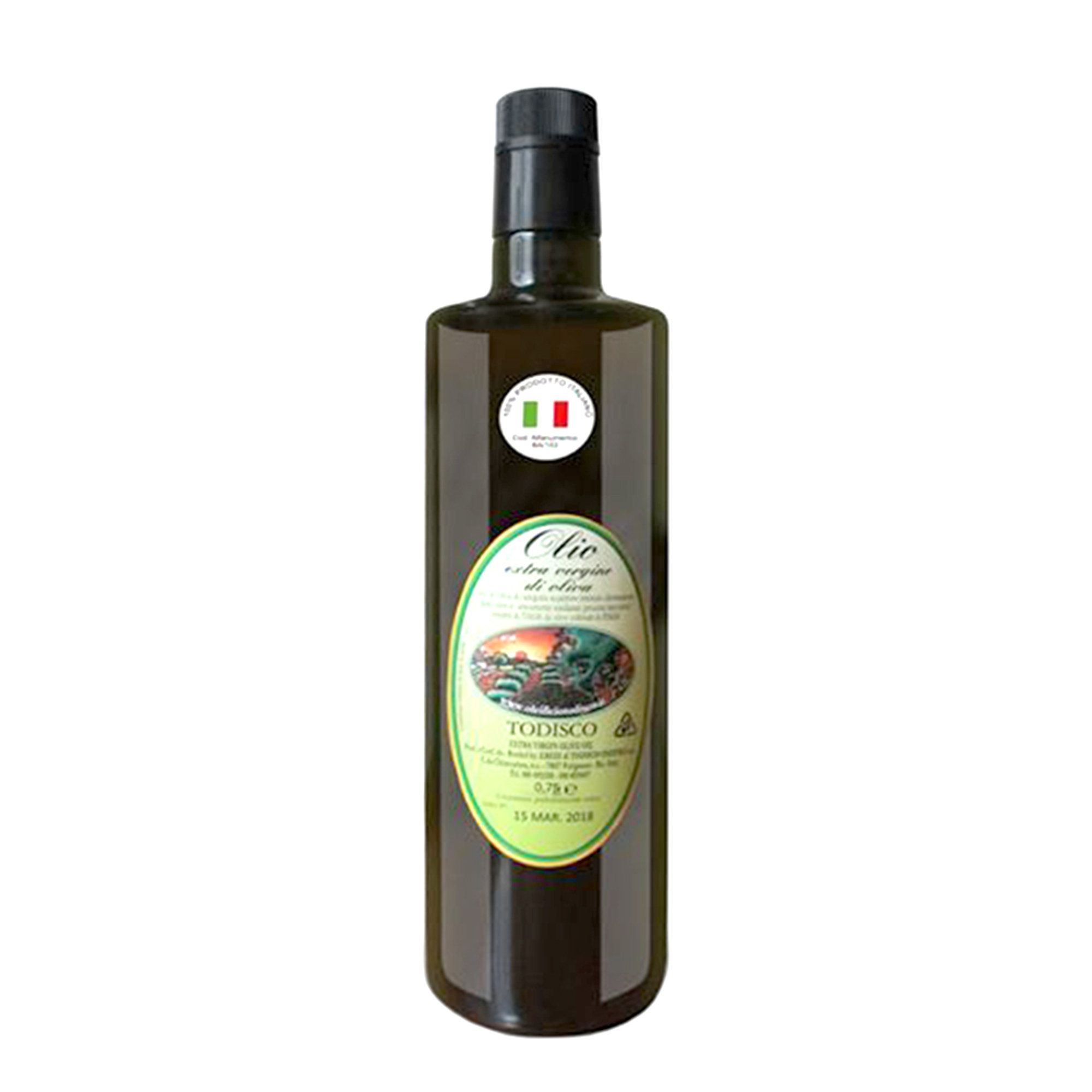 3 bottiglie 75 cl Olio EVO - 5 Sottoli Todisco vista1